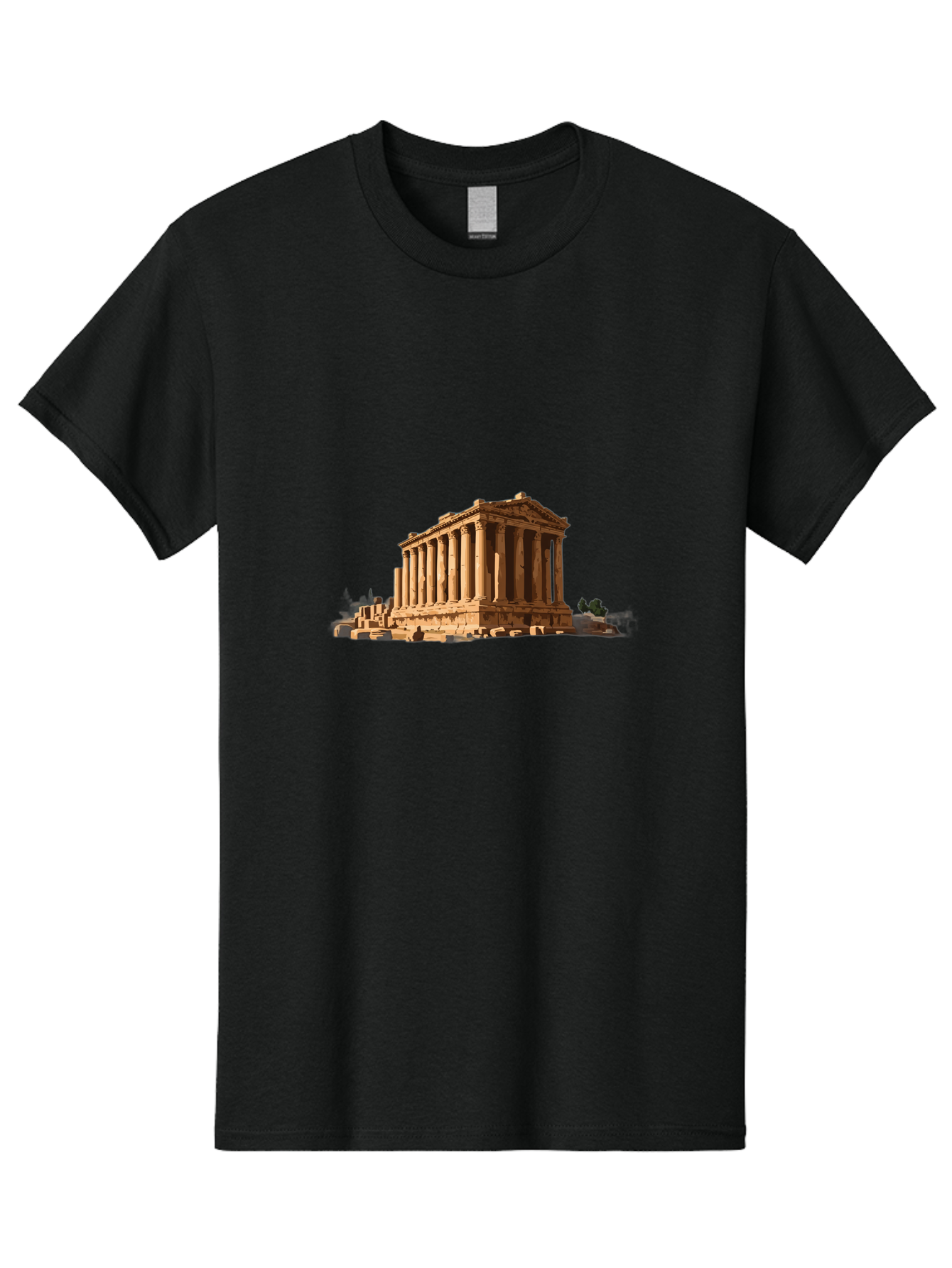 Temple-Of-Jupiter Men'S Graphic Tee, 100% Cotton, Comfortable Casual Summer Wear, Machine Washable, Vintage Camera, Old Camera, Antique Camera, Black Camera, Classic Photography, Photography Equipment, Nostalgic Device, Film Camera, Camera Art Bah232