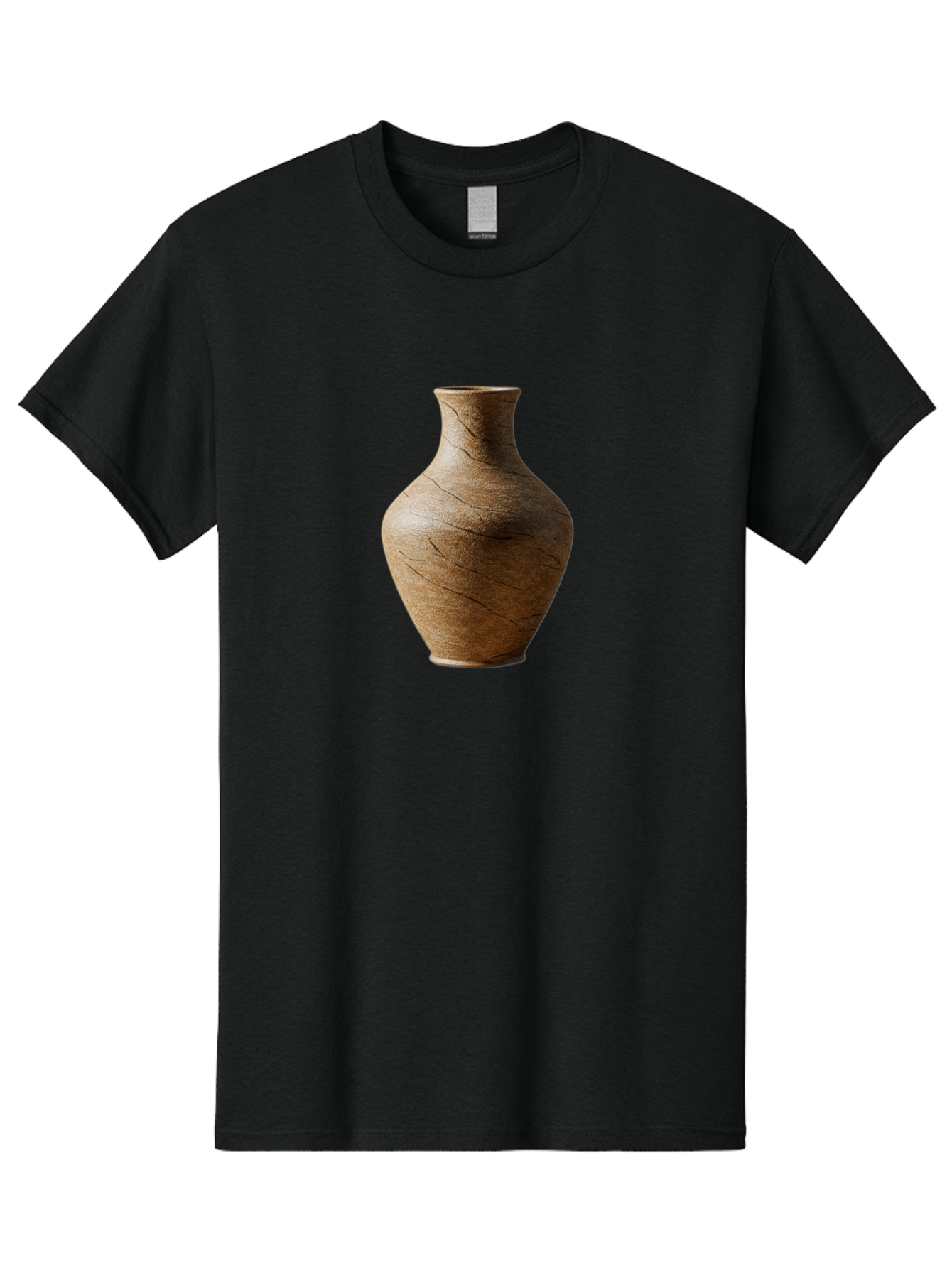 Terracotta-Vase Men'S Graphic Tee, 100% Cotton, Comfortable Casual Summer Wear, Machine Washable, Vintage Camera, Old Camera, Antique Camera, Black Camera, Classic Photography, Photography Equipment, Nostalgic Device, Film Camera, Camera Art Bah239