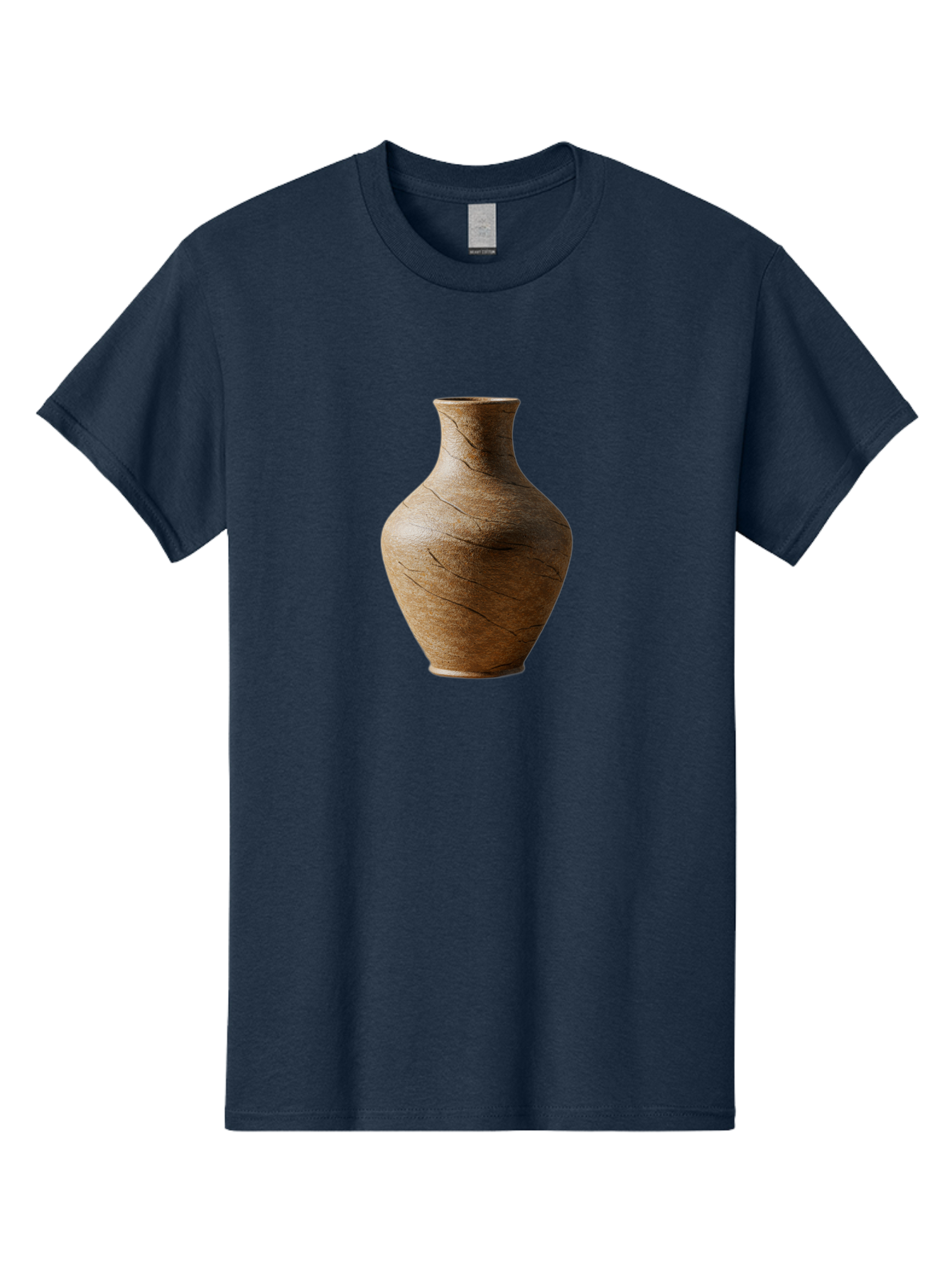 Terracotta-Vase Men'S Graphic Tee, 100% Cotton, Comfortable Casual Summer Wear, Machine Washable, Vintage Camera, Old Camera, Antique Camera, Black Camera, Classic Photography, Photography Equipment, Nostalgic Device, Film Camera, Camera Art Bah239