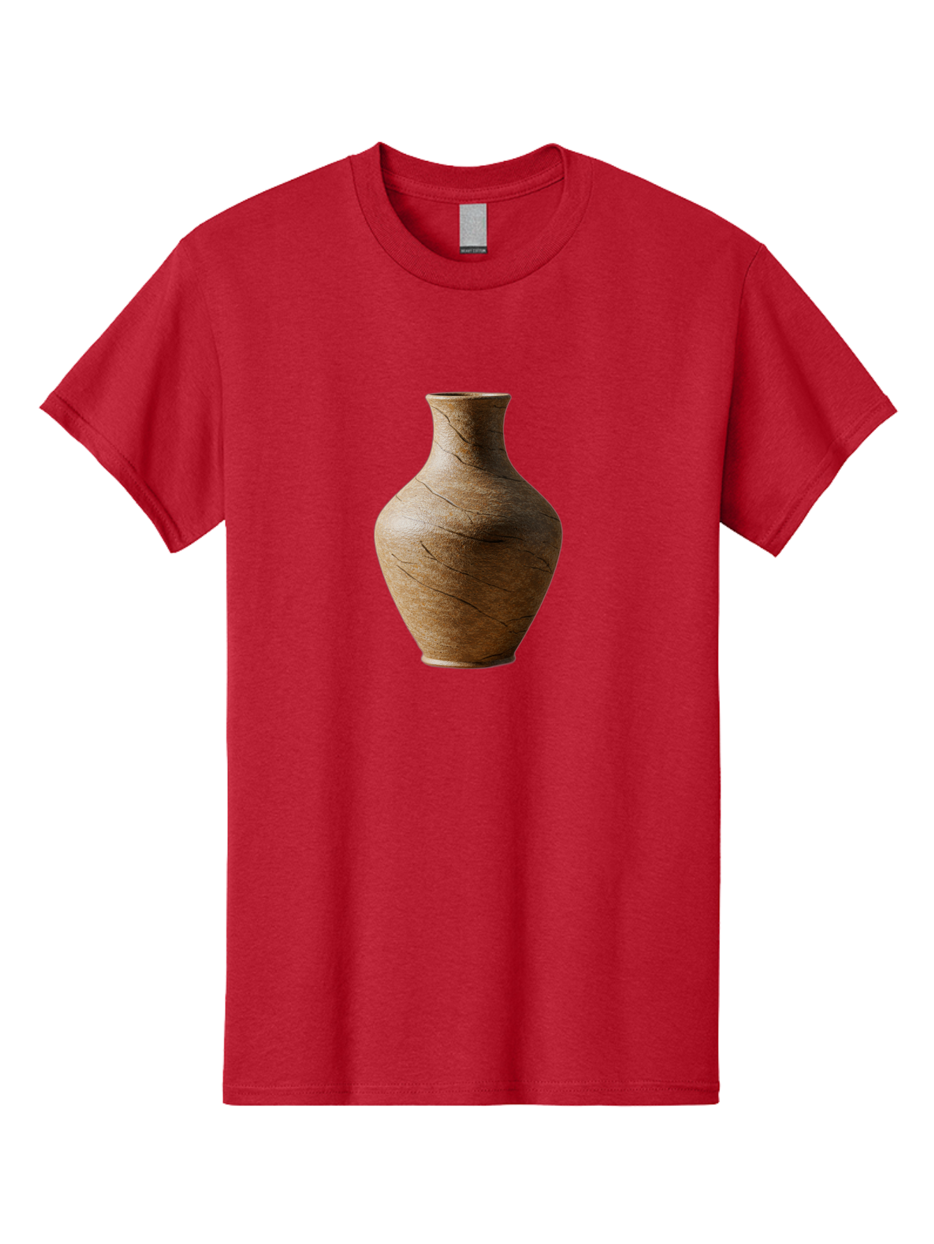 Terracotta-Vase Men'S Graphic Tee, 100% Cotton, Comfortable Casual Summer Wear, Machine Washable, Vintage Camera, Old Camera, Antique Camera, Black Camera, Classic Photography, Photography Equipment, Nostalgic Device, Film Camera, Camera Art Bah239