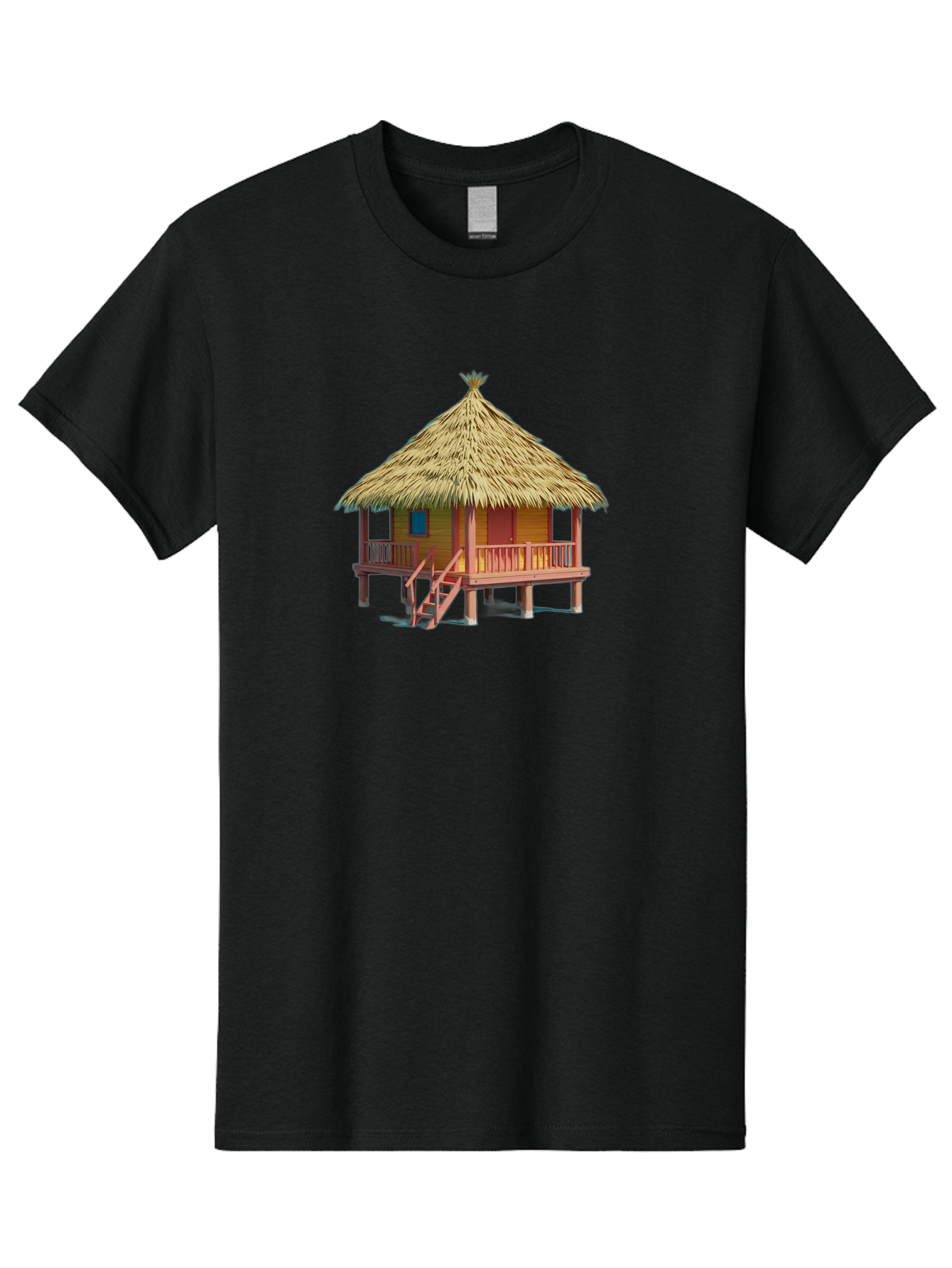Thatched-Hut Men'S Graphic Tee, 100% Cotton, Comfortable Casual Summer Wear, Machine Washable, Vintage Camera, Old Camera, Antique Camera, Black Camera, Classic Photography, Photography Equipment, Nostalgic Device, Film Camera, Camera Art Bah244