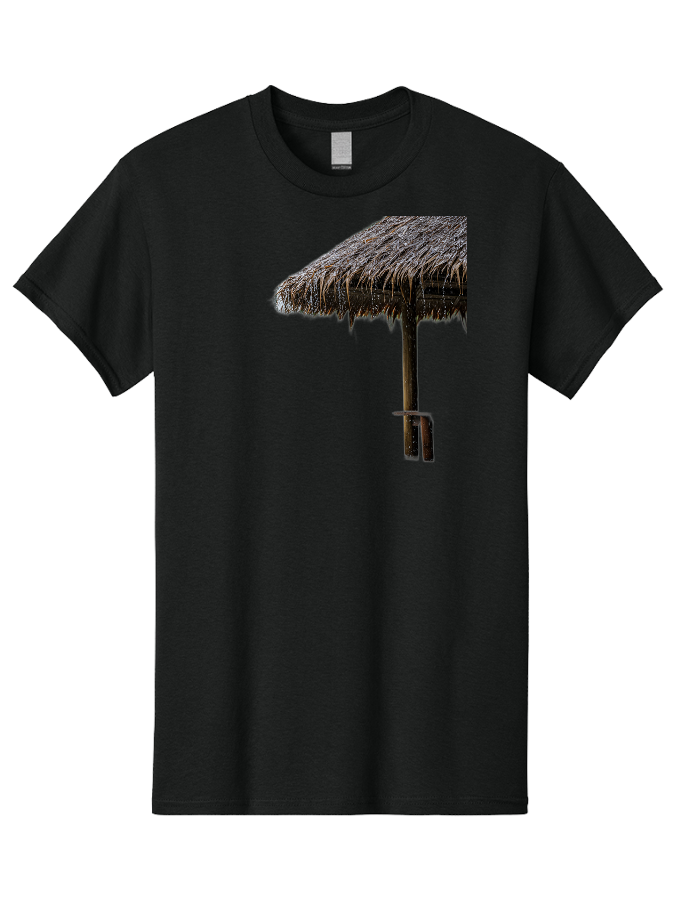 Thatched-Umbrella Men'S Graphic Tee, 100% Cotton, Comfortable Casual Summer Wear, Machine Washable, Vintage Camera, Old Camera, Antique Camera, Black Camera, Classic Photography, Photography Equipment, Nostalgic Device, Film Camera, Camera Art Bah246