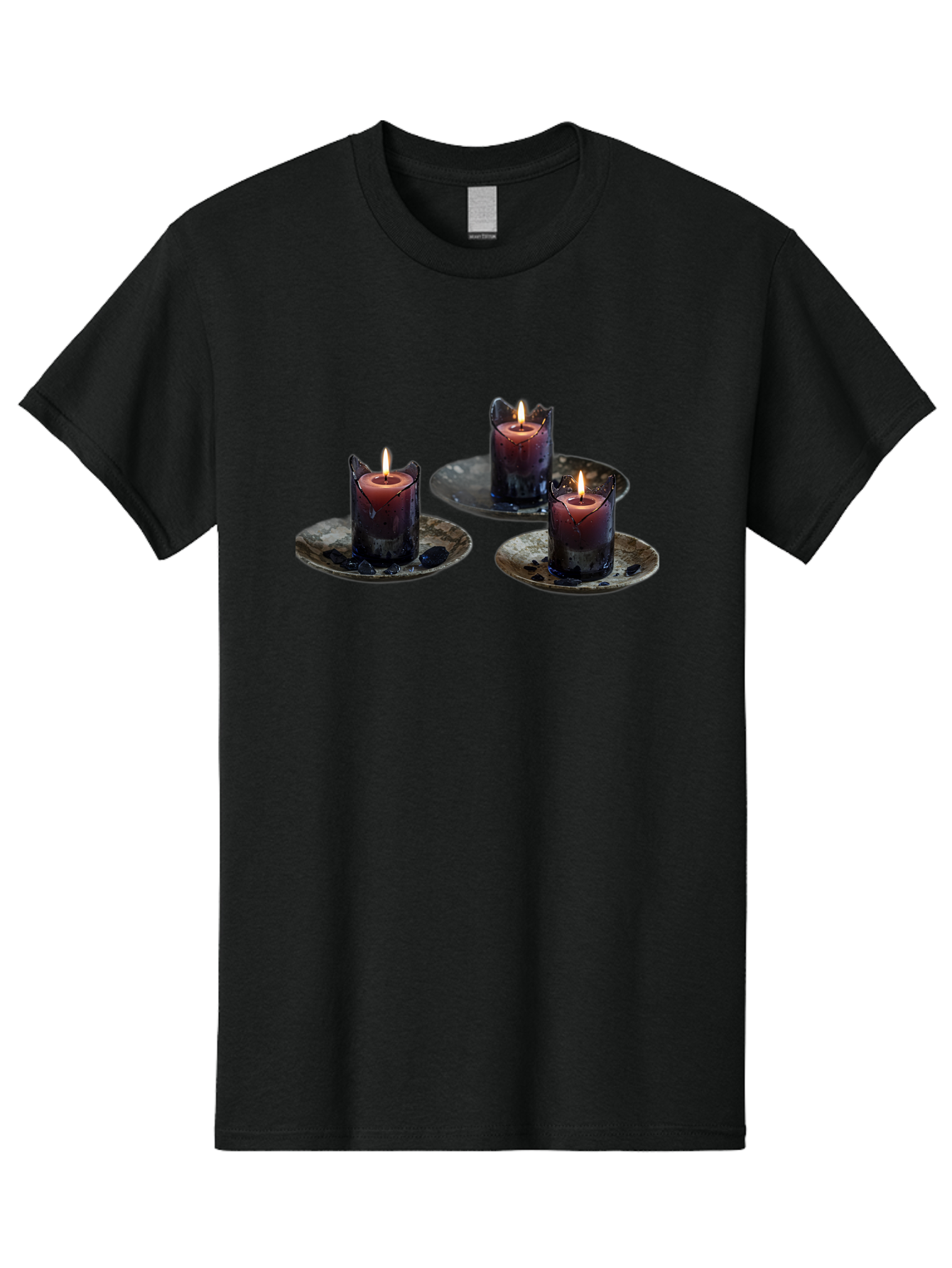 Three-Burning-Candles Men'S Graphic Tee, 100% Cotton, Comfortable Casual Summer Wear, Machine Washable, Vintage Camera, Old Camera, Antique Camera, Black Camera, Classic Photography, Photography Equipment, Nostalgic Device, Film Camera, Bah250