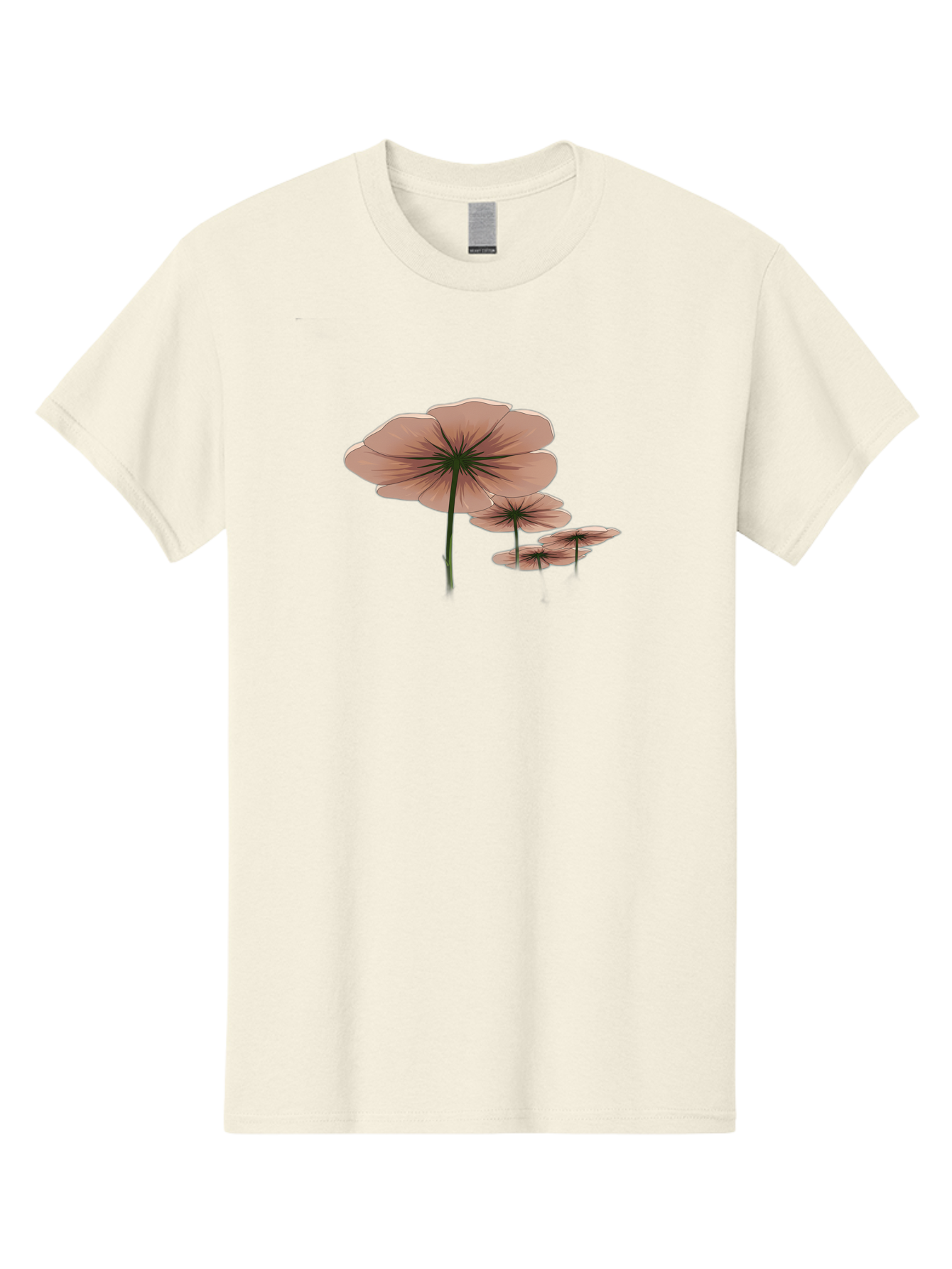 Three-Pink-Flowers Men'S Graphic Tee, 100% Cotton, Comfortable Casual Summer Wear, Machine Washable, Vintage Camera, Old Camera, Antique Camera, Black Camera, Classic Photography, Photography Equipment, Nostalgic Device, Film Camera, Bah253