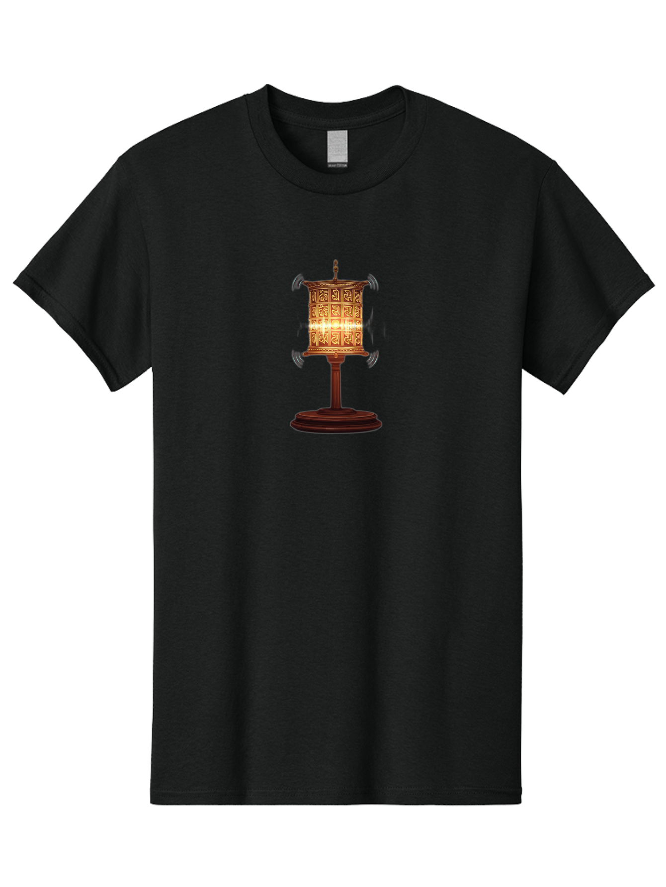 Tibetan-Prayer-Wheel Men'S Graphic Tee, 100% Cotton, Comfortable Casual Summer Wear, Machine Washable, Vintage Camera, Old Camera, Antique Camera, Black Camera, Classic Photography, Photography Equipment, Nostalgic Device, Film Camera, Bah256