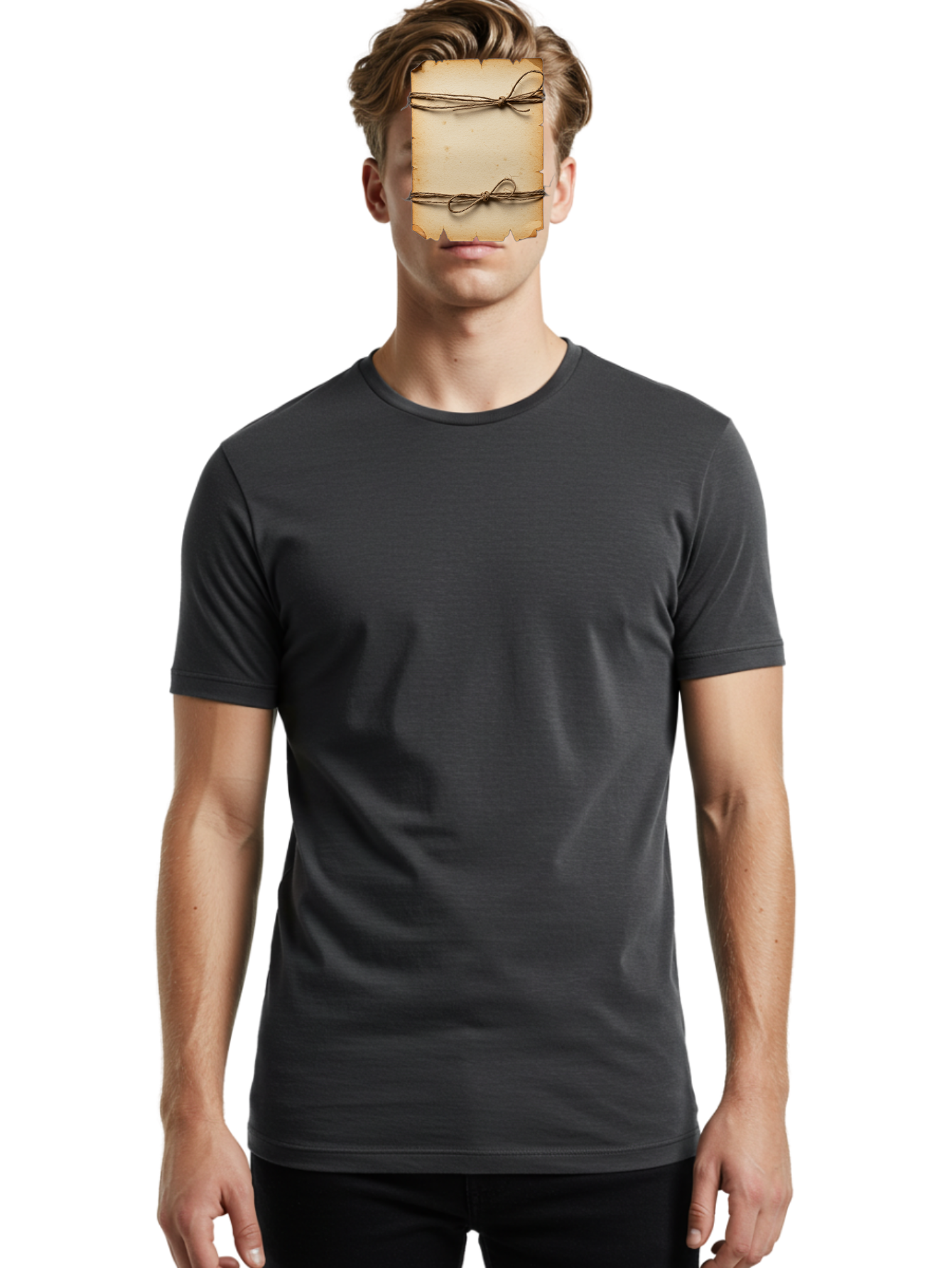 Tied-Parchment Men'S Graphic Tee, 100% Cotton, Comfortable Casual Summer Wear, Machine Washable, Vintage Camera, Old Camera, Antique Camera, Black Camera, Classic Photography, Photography Equipment, Nostalgic Device, Film Camera, Camera Art Bah263