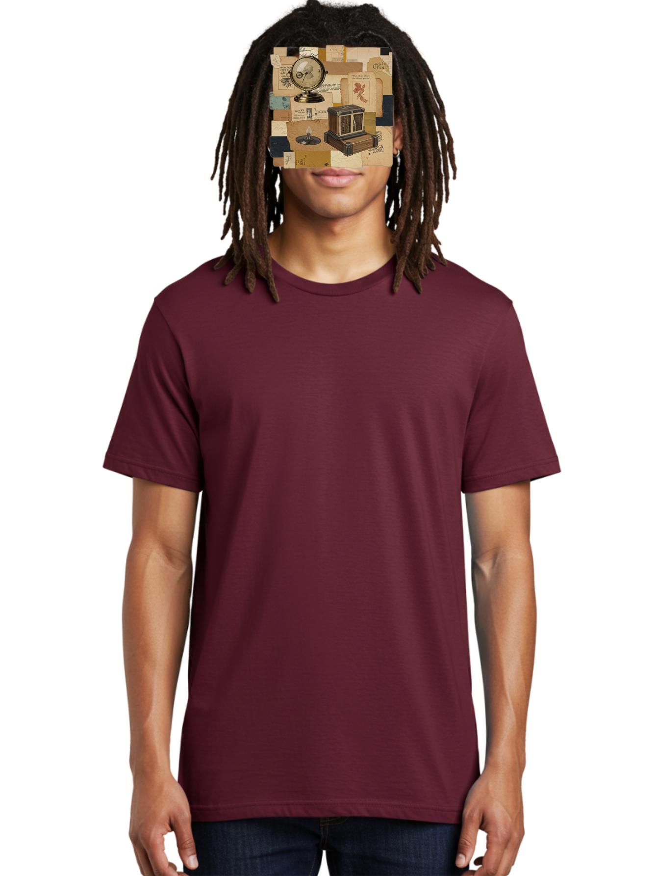 Timepiece-Cage-And-Candle Men'S Graphic Tee, 100% Cotton, Comfortable Casual Summer Wear, Machine Washable, Vintage Camera, Old Camera, Antique Camera, Black Camera, Classic Photography, Photography Equipment, Nostalgic Device, Film Camera, Bah265