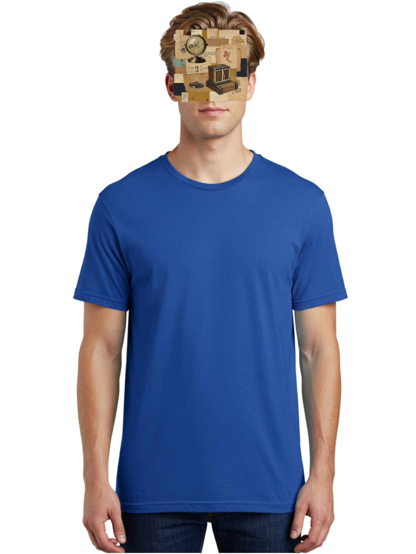 Timepiece-Cage-And-Candle Men'S Graphic Tee, 100% Cotton, Comfortable Casual Summer Wear, Machine Washable, Vintage Camera, Old Camera, Antique Camera, Black Camera, Classic Photography, Photography Equipment, Nostalgic Device, Film Camera, Bah265