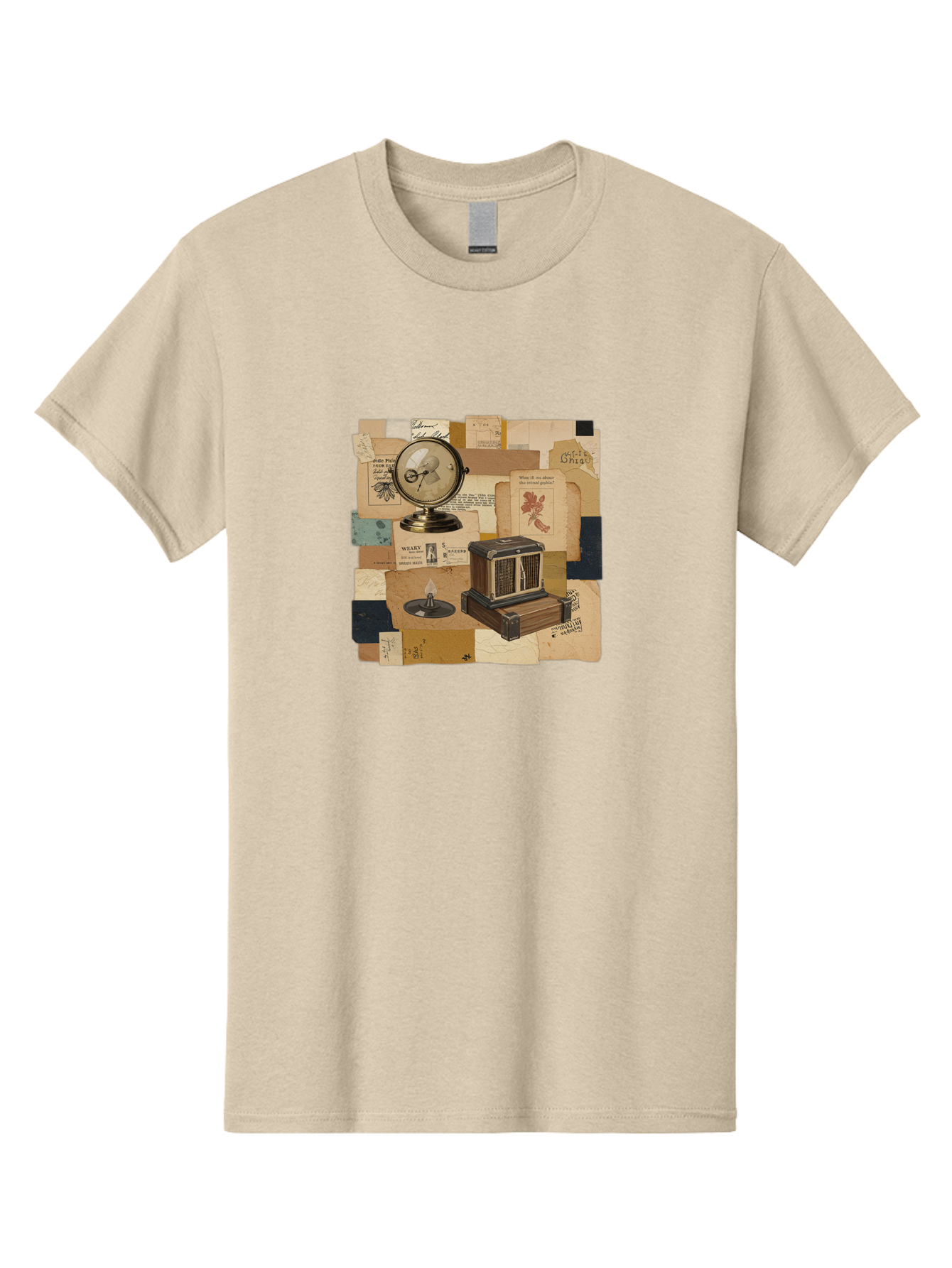 Timepiece-Cage-And-Candle Men'S Graphic Tee, 100% Cotton, Comfortable Casual Summer Wear, Machine Washable, Vintage Camera, Old Camera, Antique Camera, Black Camera, Classic Photography, Photography Equipment, Nostalgic Device, Film Camera, Bah265