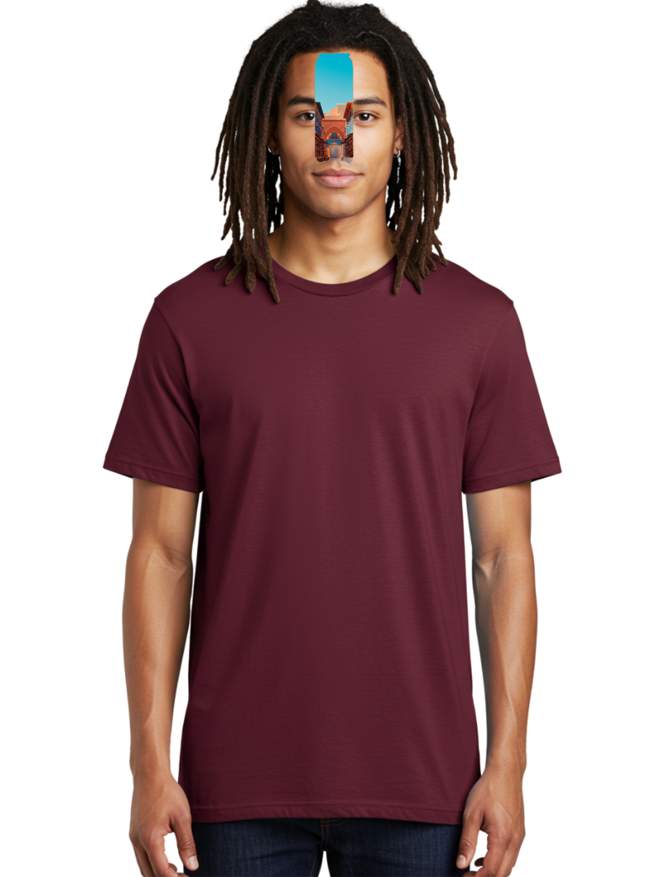 Tin-Can-With-Street-View Men'S Graphic Tee, 100% Cotton, Comfortable Casual Summer Wear, Machine Washable, Vintage Camera, Old Camera, Antique Camera, Black Camera, Classic Photography, Photography Equipment, Nostalgic Device, Film Camera, Bah266