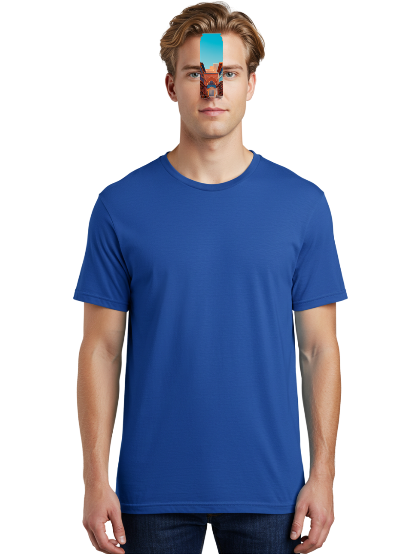 Tin-Can-With-Street-View Men'S Graphic Tee, 100% Cotton, Comfortable Casual Summer Wear, Machine Washable, Vintage Camera, Old Camera, Antique Camera, Black Camera, Classic Photography, Photography Equipment, Nostalgic Device, Film Camera, Bah266