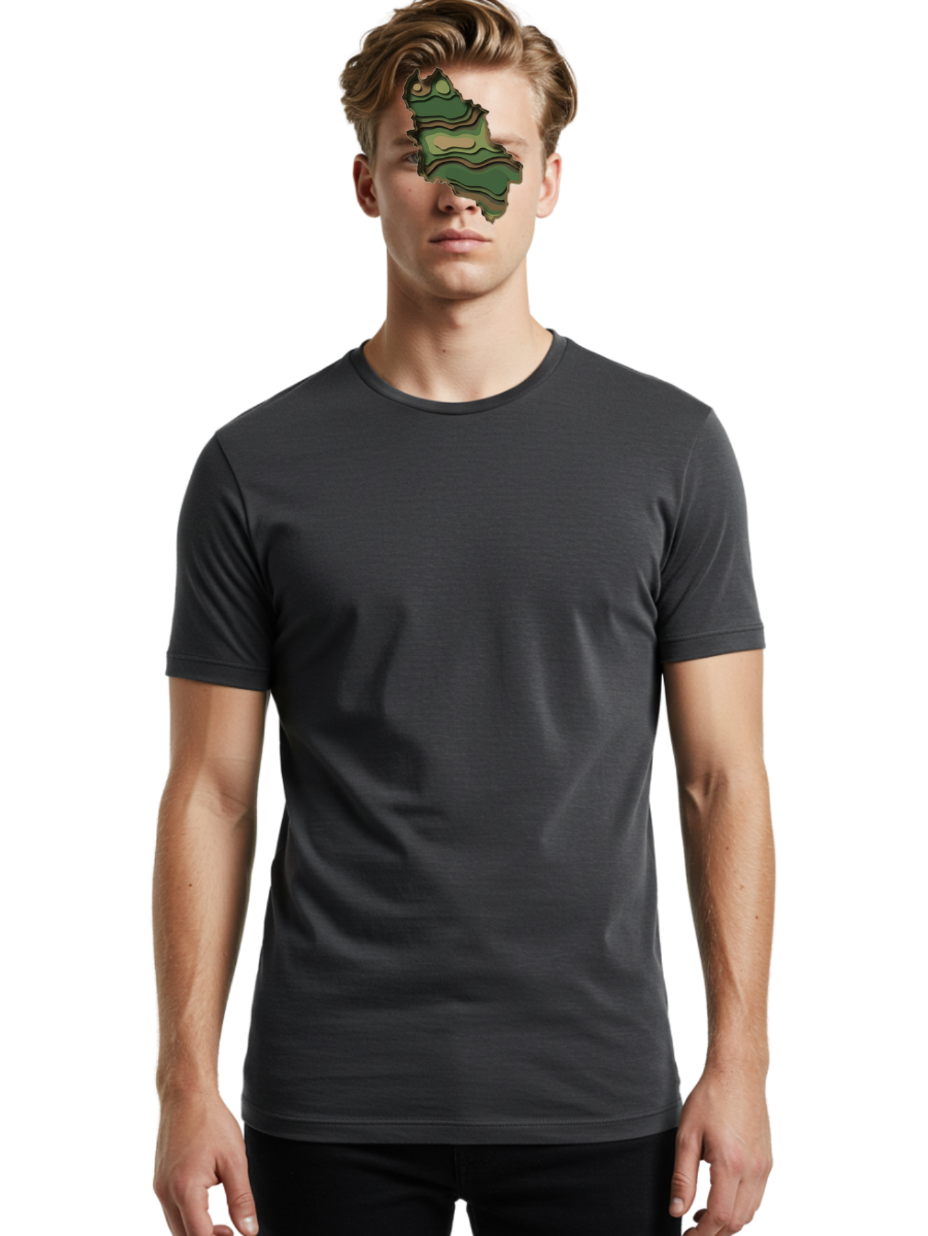 Topographic-Map Men'S Graphic Tee, 100% Cotton, Comfortable Casual Summer Wear, Machine Washable, Vintage Camera, Old Camera, Antique Camera, Black Camera, Classic Photography, Photography Equipment, Nostalgic Device, Film Camera, Camera Art Bah269