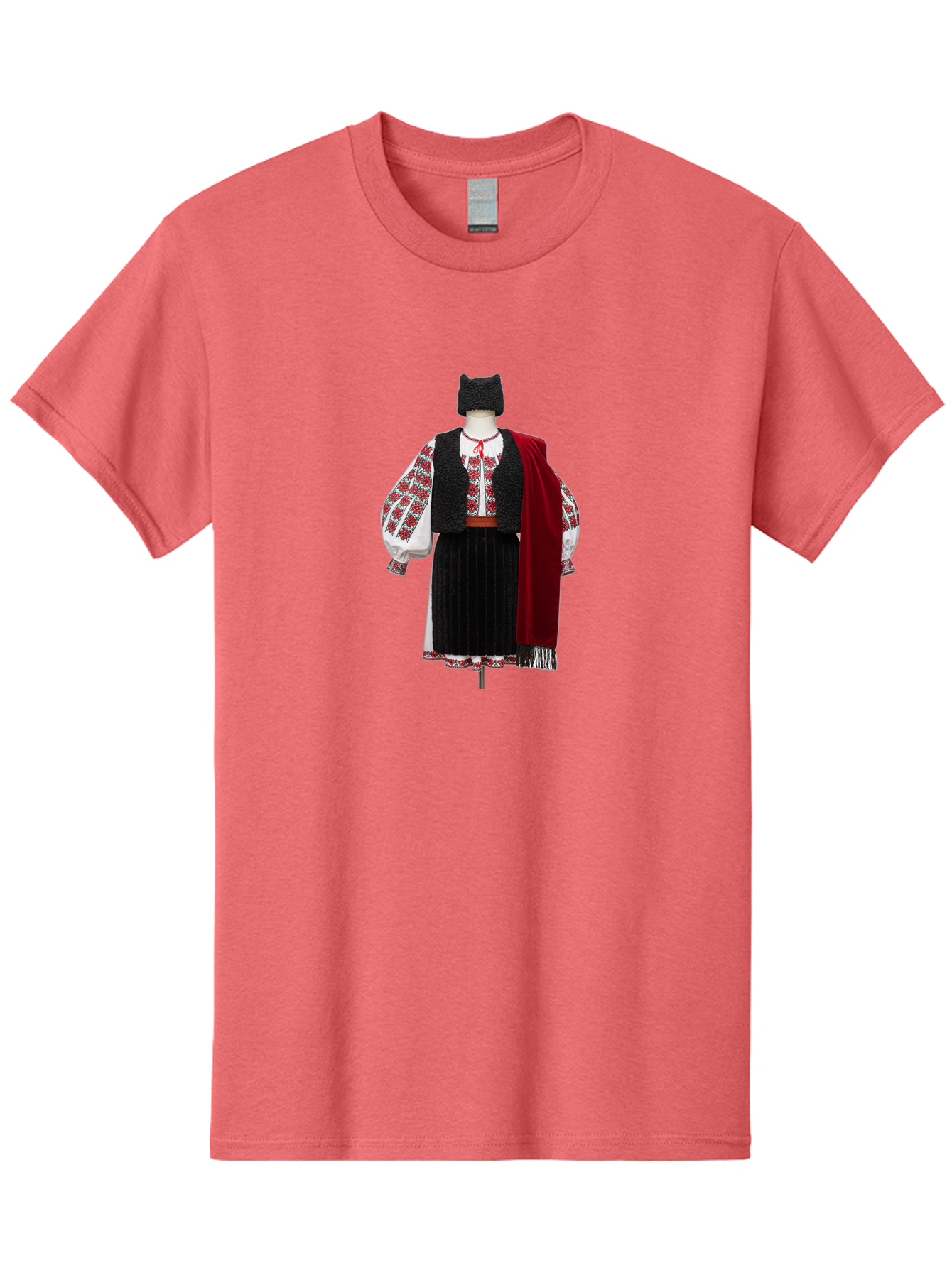 Traditional-Folk-Costume Men'S Graphic Tee, 100% Cotton, Comfortable Casual Summer Wear, Machine Washable, Vintage Camera, Old Camera, Antique Camera, Black Camera, Classic Photography, Photography Equipment, Nostalgic Device, Film Camera, Bah275