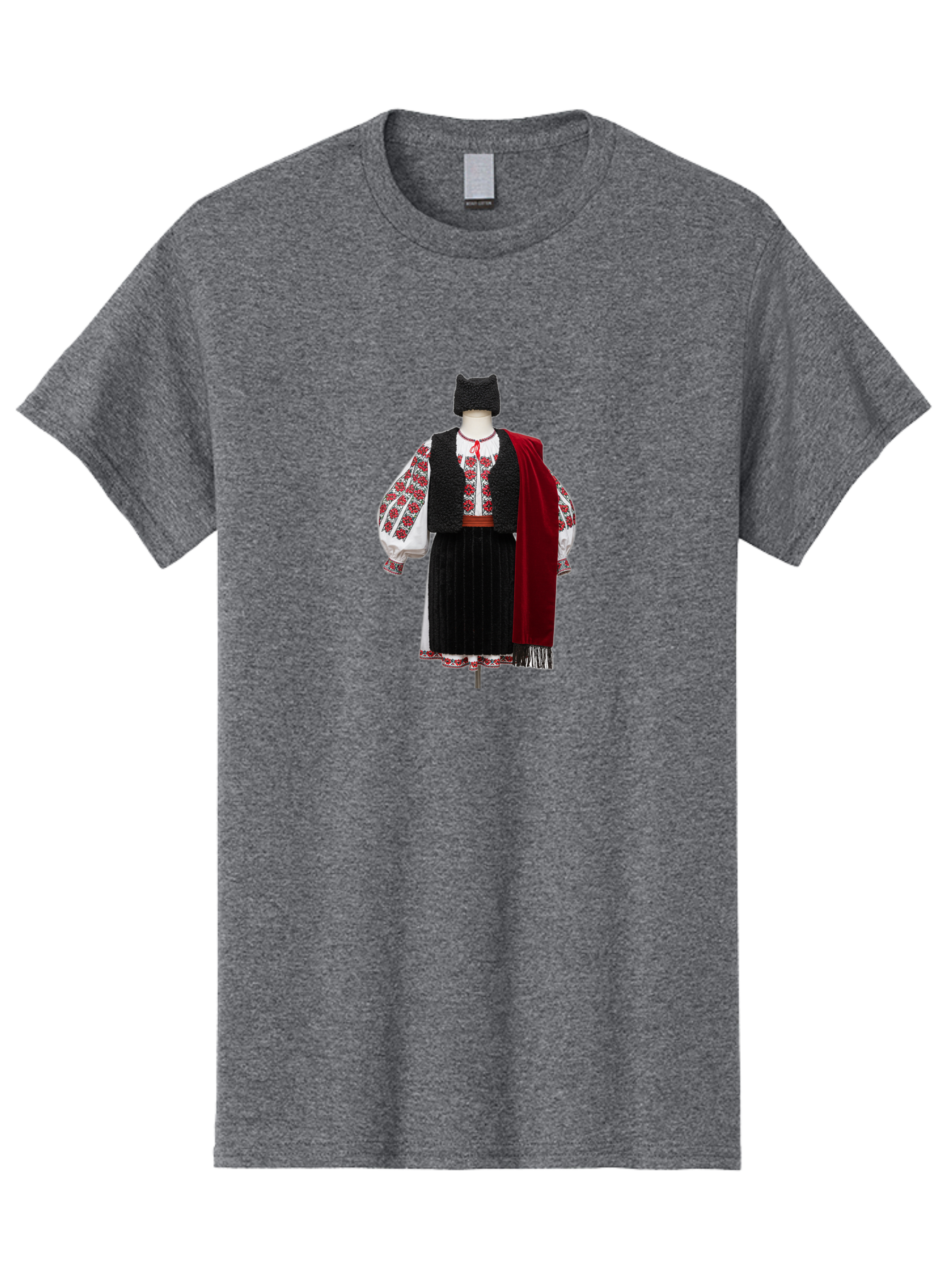 Traditional-Folk-Costume Men'S Graphic Tee, 100% Cotton, Comfortable Casual Summer Wear, Machine Washable, Vintage Camera, Old Camera, Antique Camera, Black Camera, Classic Photography, Photography Equipment, Nostalgic Device, Film Camera, Bah275