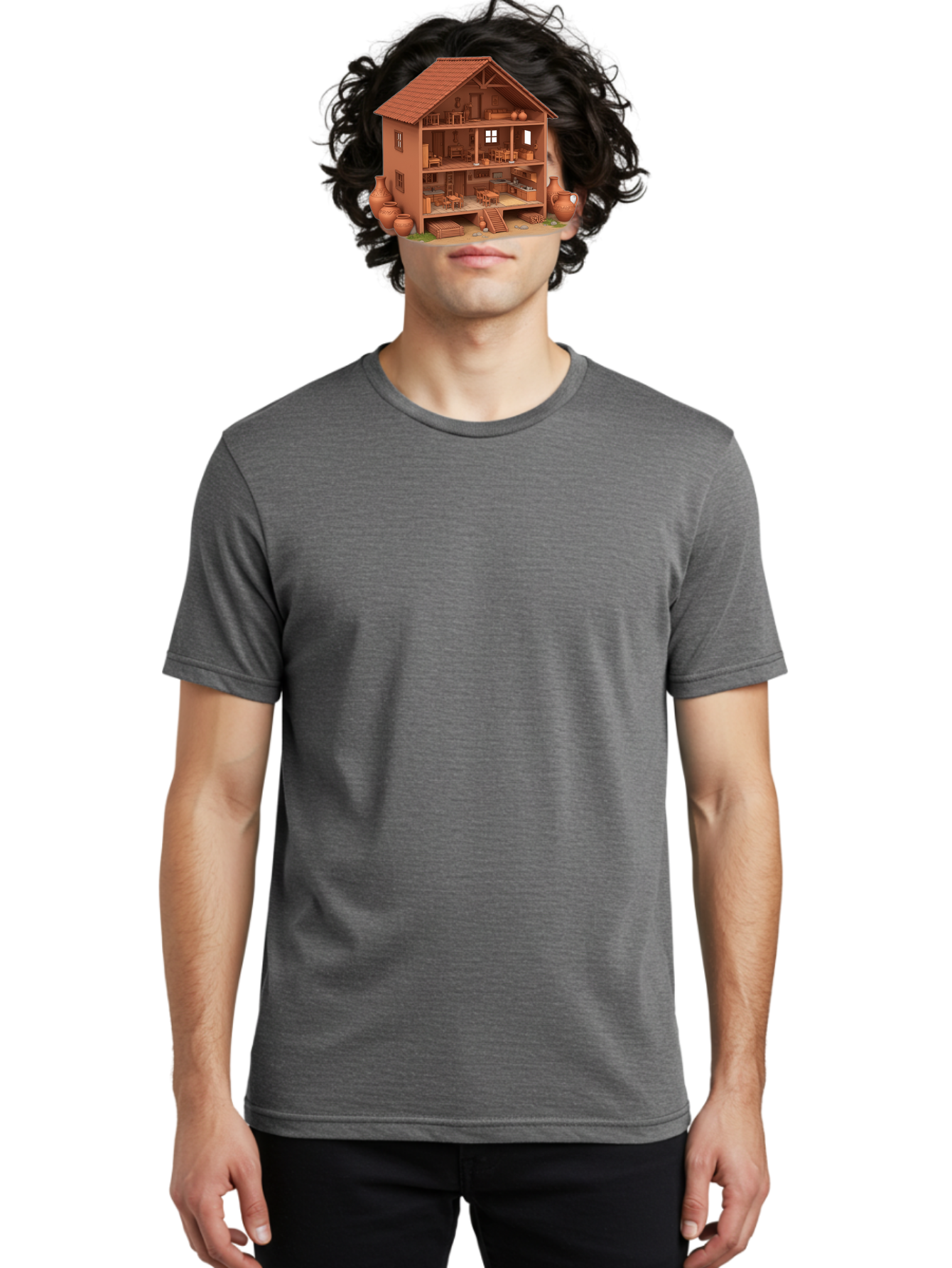 Traditional-House Men'S Graphic Tee, 100% Cotton, Comfortable Casual Summer Wear, Machine Washable, Vintage Camera, Old Camera, Antique Camera, Black Camera, Classic Photography, Photography Equipment, Nostalgic Device, Film Camera, Camera Art Bah276