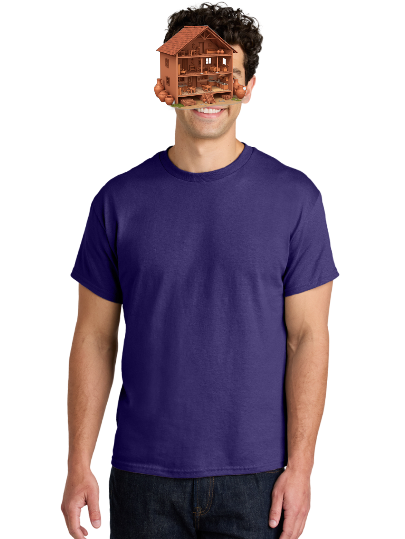 Traditional-House Men'S Graphic Tee, 100% Cotton, Comfortable Casual Summer Wear, Machine Washable, Vintage Camera, Old Camera, Antique Camera, Black Camera, Classic Photography, Photography Equipment, Nostalgic Device, Film Camera, Camera Art Bah276