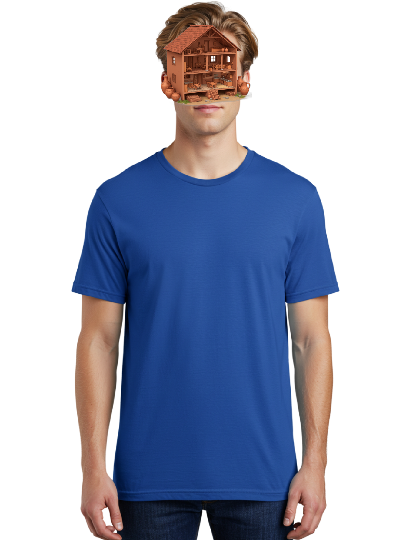 Traditional-House Men'S Graphic Tee, 100% Cotton, Comfortable Casual Summer Wear, Machine Washable, Vintage Camera, Old Camera, Antique Camera, Black Camera, Classic Photography, Photography Equipment, Nostalgic Device, Film Camera, Camera Art Bah276