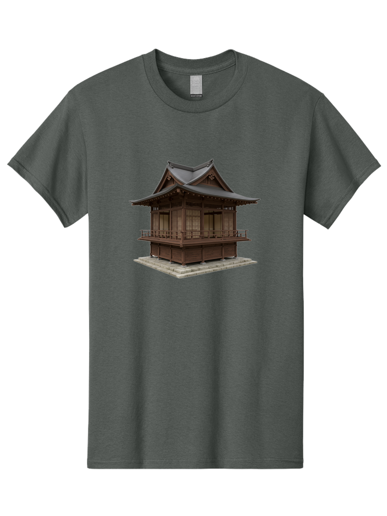 Traditional-Japanese-House Men'S Graphic Tee, 100% Cotton, Comfortable Casual Summer Wear, Machine Washable, Vintage Camera, Old Camera, Antique Camera, Black Camera, Classic Photography, Photography Equipment, Nostalgic Device, Film Camera, Bah277