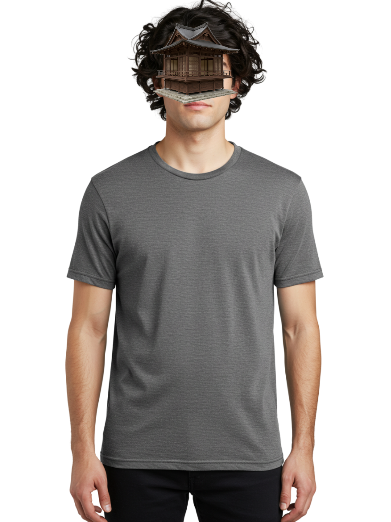 Traditional-Japanese-House Men'S Graphic Tee, 100% Cotton, Comfortable Casual Summer Wear, Machine Washable, Vintage Camera, Old Camera, Antique Camera, Black Camera, Classic Photography, Photography Equipment, Nostalgic Device, Film Camera, Bah277