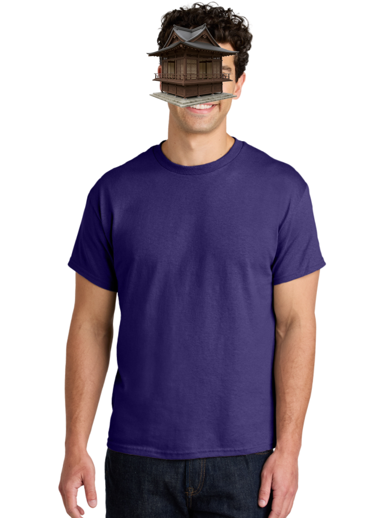 Traditional-Japanese-House Men'S Graphic Tee, 100% Cotton, Comfortable Casual Summer Wear, Machine Washable, Vintage Camera, Old Camera, Antique Camera, Black Camera, Classic Photography, Photography Equipment, Nostalgic Device, Film Camera, Bah277