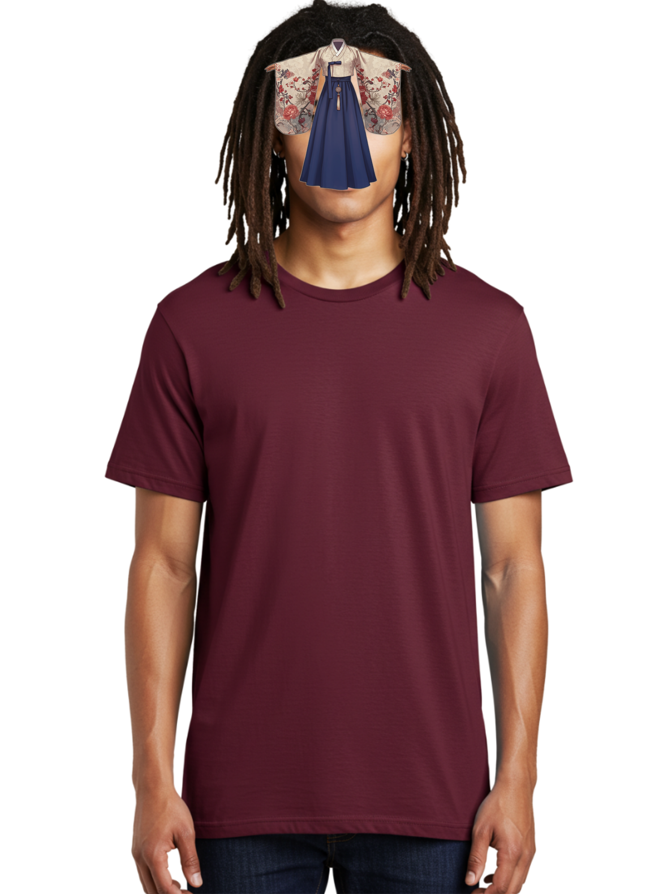 Traditional-Korean-Hanbok Men'S Graphic Tee, 100% Cotton, Comfortable Casual Summer Wear, Machine Washable, Vintage Camera, Old Camera, Antique Camera, Black Camera, Classic Photography, Photography Equipment, Nostalgic Device, Film Camera, Bah278