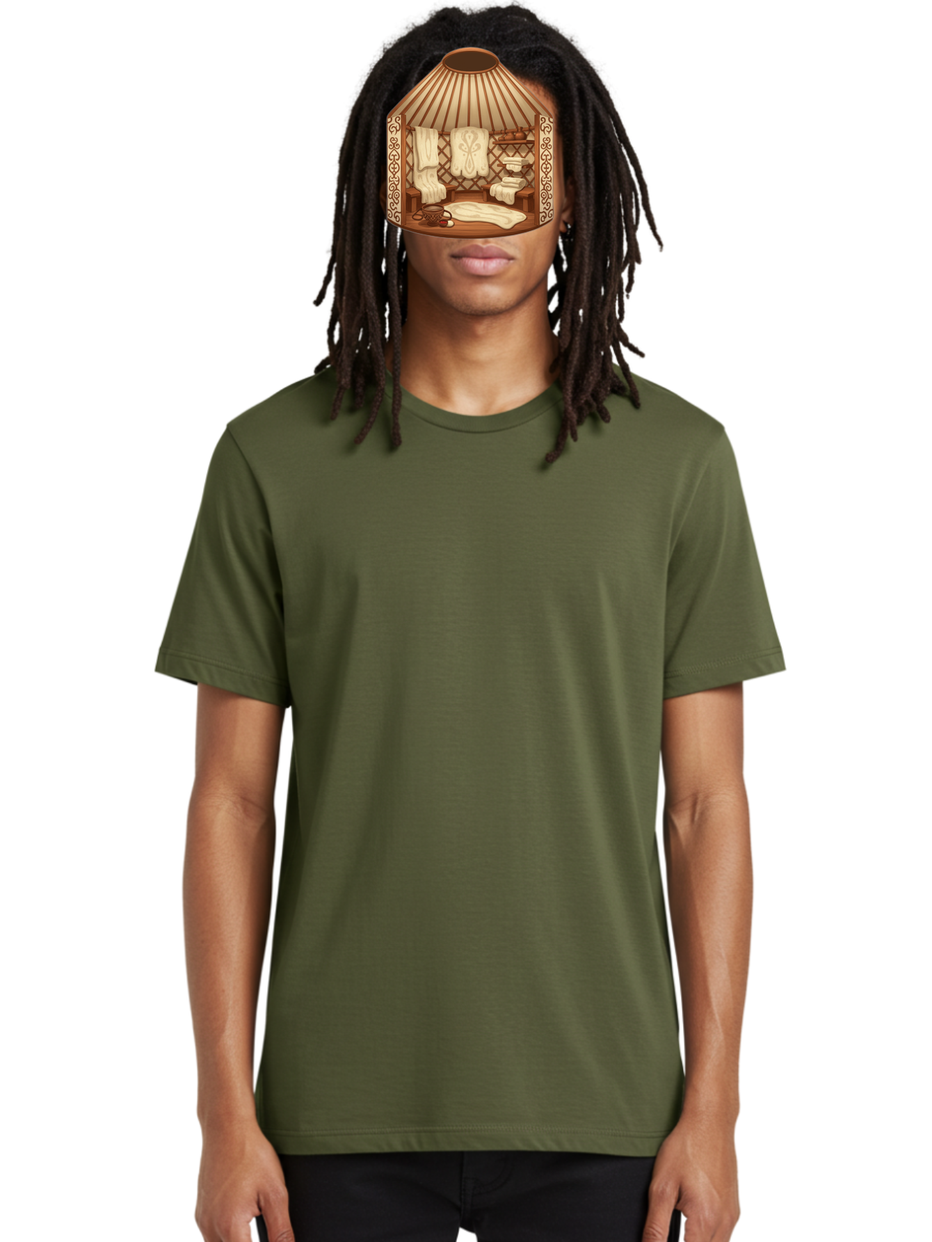 Traditional-Mongolian-Ger Men'S Graphic Tee, 100% Cotton, Comfortable Casual Summer Wear, Machine Washable, Vintage Camera, Old Camera, Antique Camera, Black Camera, Classic Photography, Photography Equipment, Nostalgic Device, Film Camera, Bah279