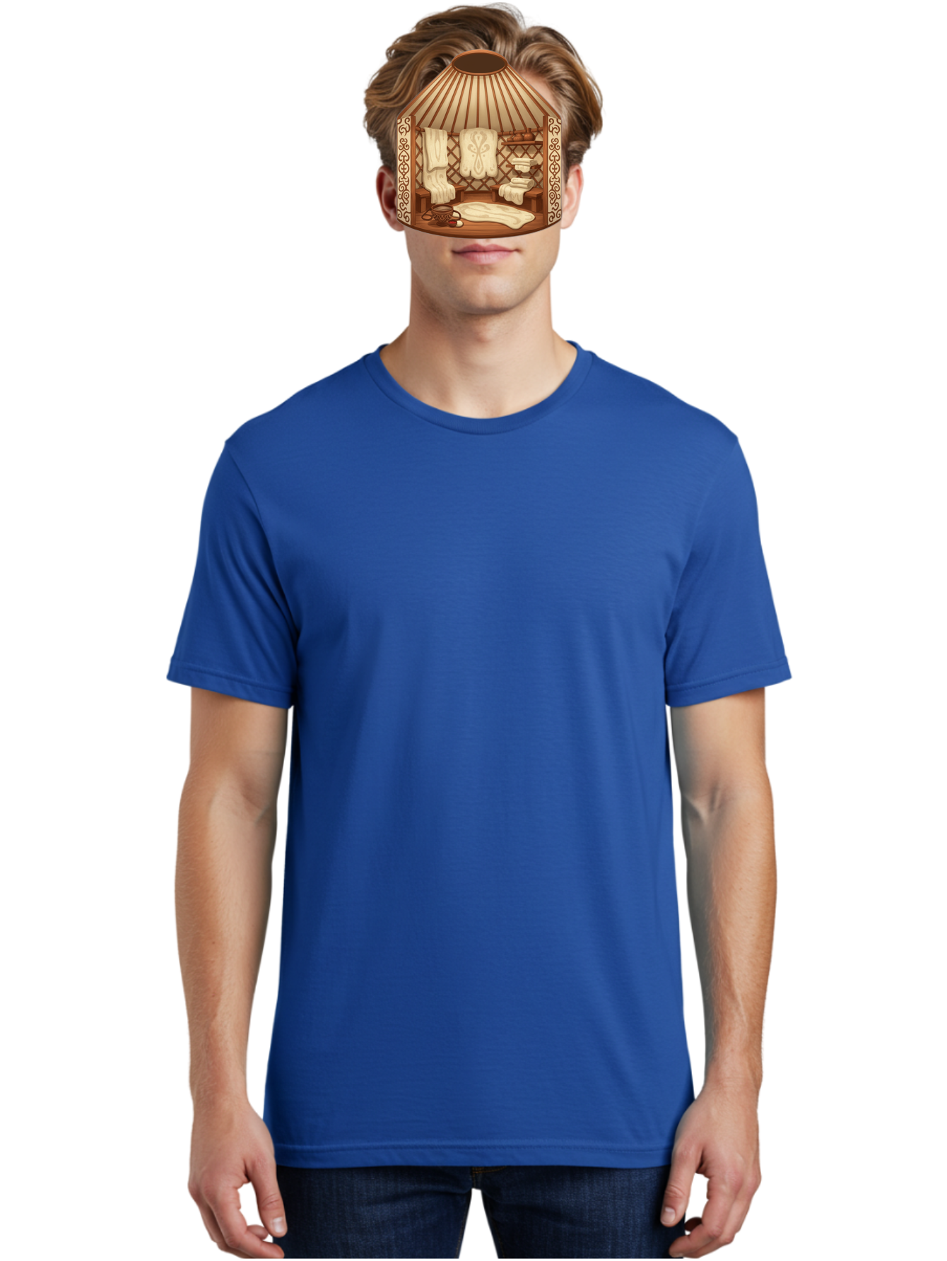 Traditional-Mongolian-Ger Men'S Graphic Tee, 100% Cotton, Comfortable Casual Summer Wear, Machine Washable, Vintage Camera, Old Camera, Antique Camera, Black Camera, Classic Photography, Photography Equipment, Nostalgic Device, Film Camera, Bah279