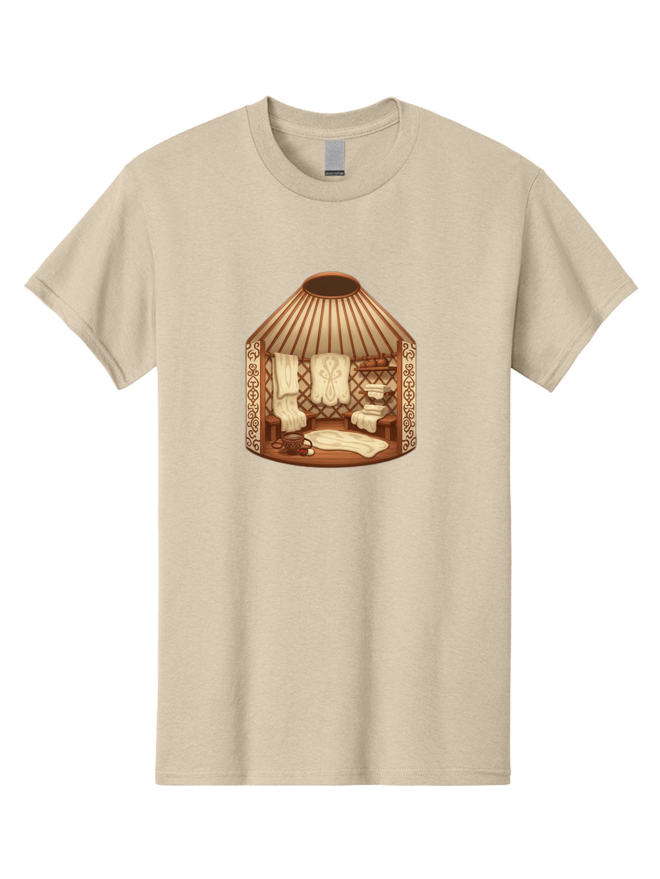 Traditional-Mongolian-Ger Men'S Graphic Tee, 100% Cotton, Comfortable Casual Summer Wear, Machine Washable, Vintage Camera, Old Camera, Antique Camera, Black Camera, Classic Photography, Photography Equipment, Nostalgic Device, Film Camera, Bah279