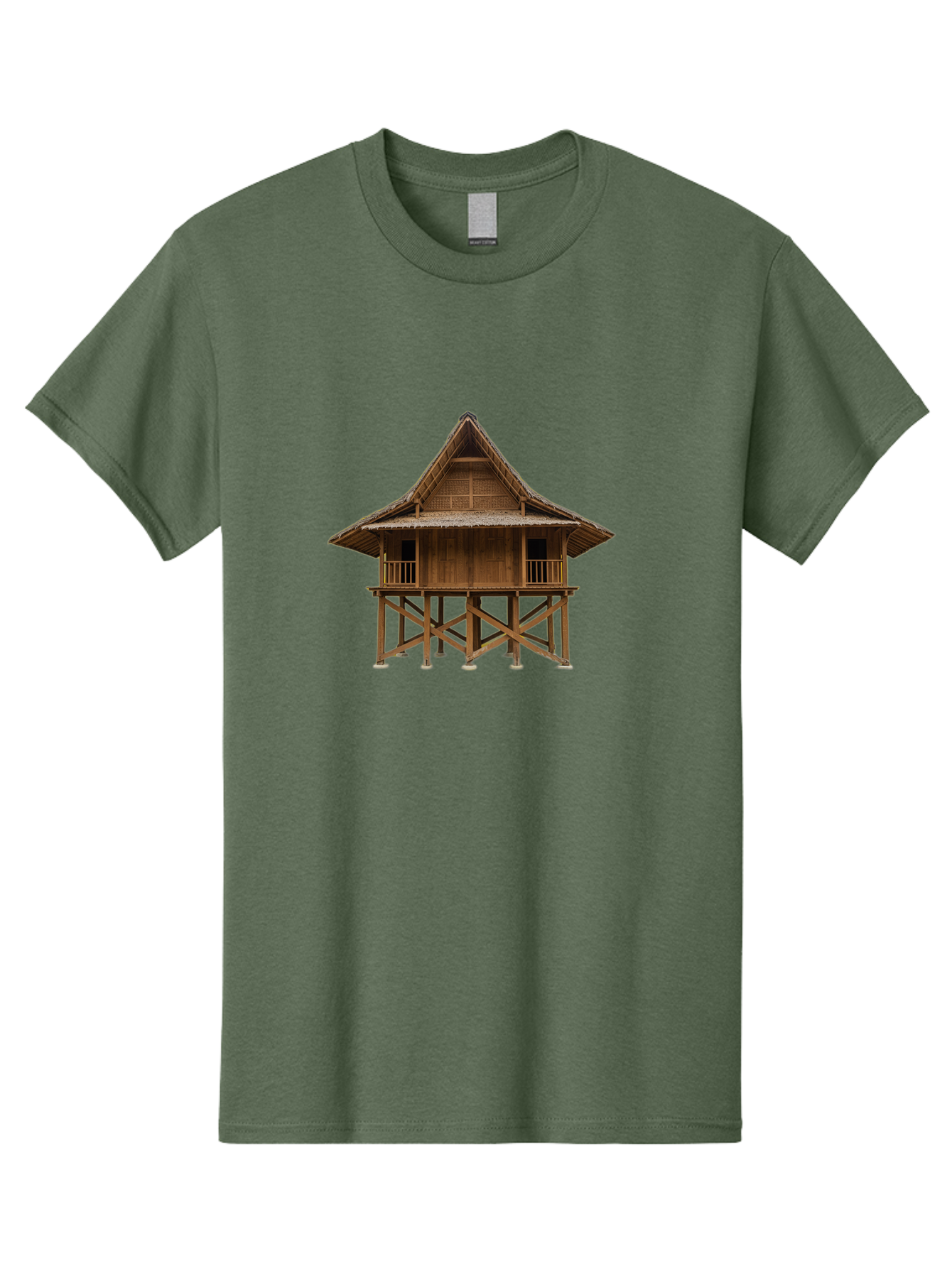 Traditional-Stilt-House Men'S Graphic Tee, 100% Cotton, Comfortable Casual Summer Wear, Machine Washable, Vintage Camera, Old Camera, Antique Camera, Black Camera, Classic Photography, Photography Equipment, Nostalgic Device, Film Camera, Bah281