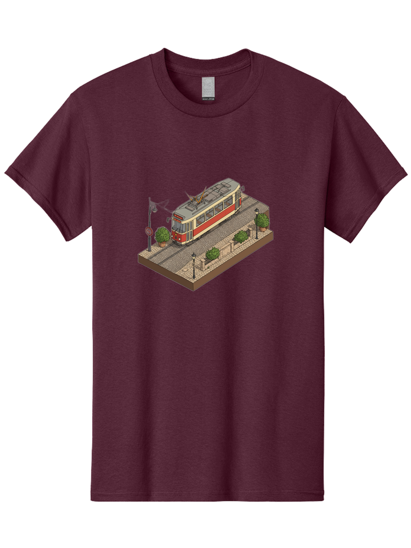 Tram Men'S Graphic Tee, 100% Cotton, Comfortable Casual Summer Wear, Machine Washable, Vintage Camera, Old Camera, Antique Camera, Black Camera, Classic Photography, Photography Equipment, Nostalgic Device, Film Camera, Camera Art Bah282