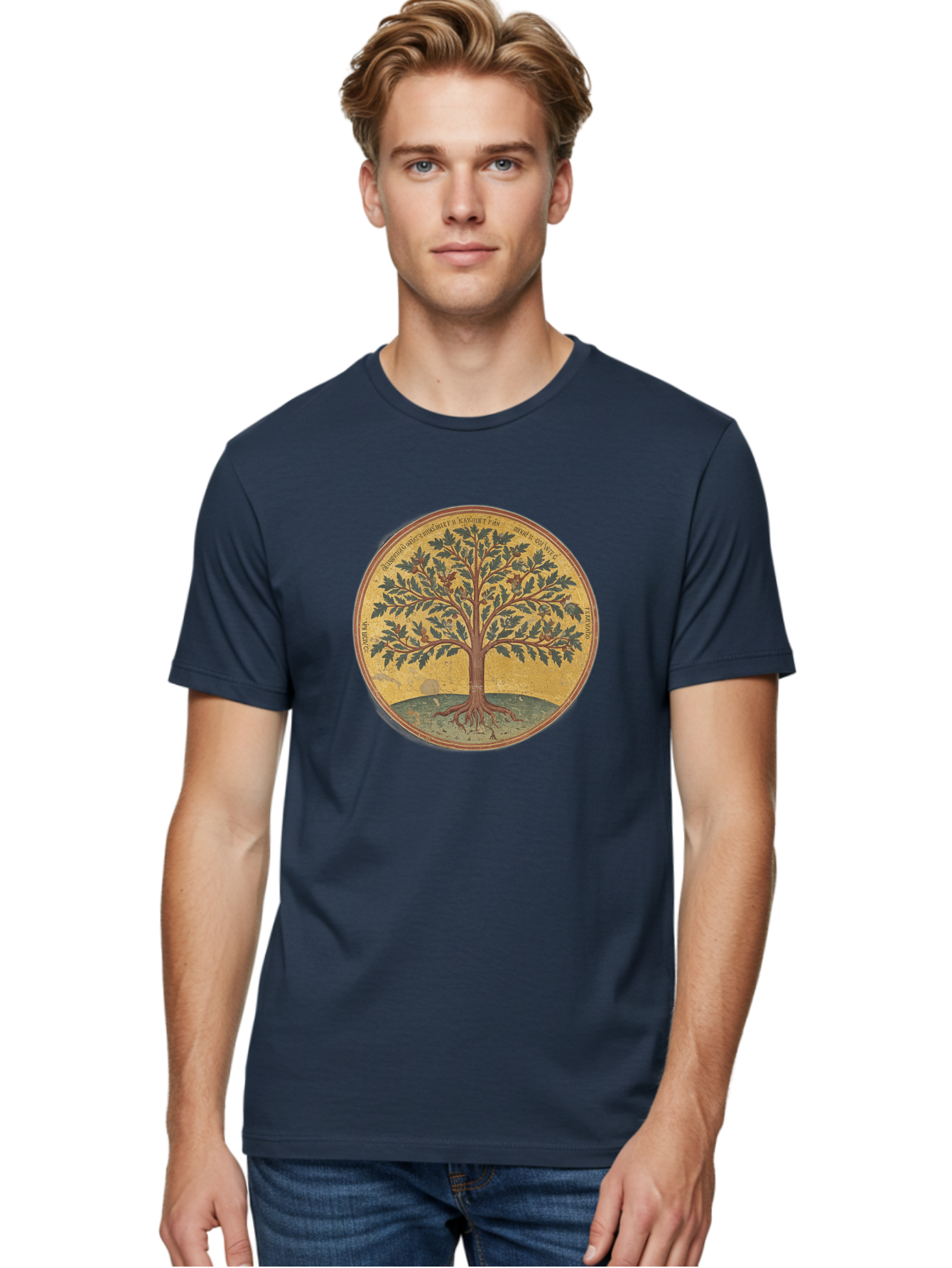 Tree-Of-Life Men'S Graphic Tee, 100% Cotton, Comfortable Casual Summer Wear, Machine Washable, Vintage Camera, Old Camera, Antique Camera, Black Camera, Classic Photography, Photography Equipment, Nostalgic Device, Film Camera, Camera Art Bah285