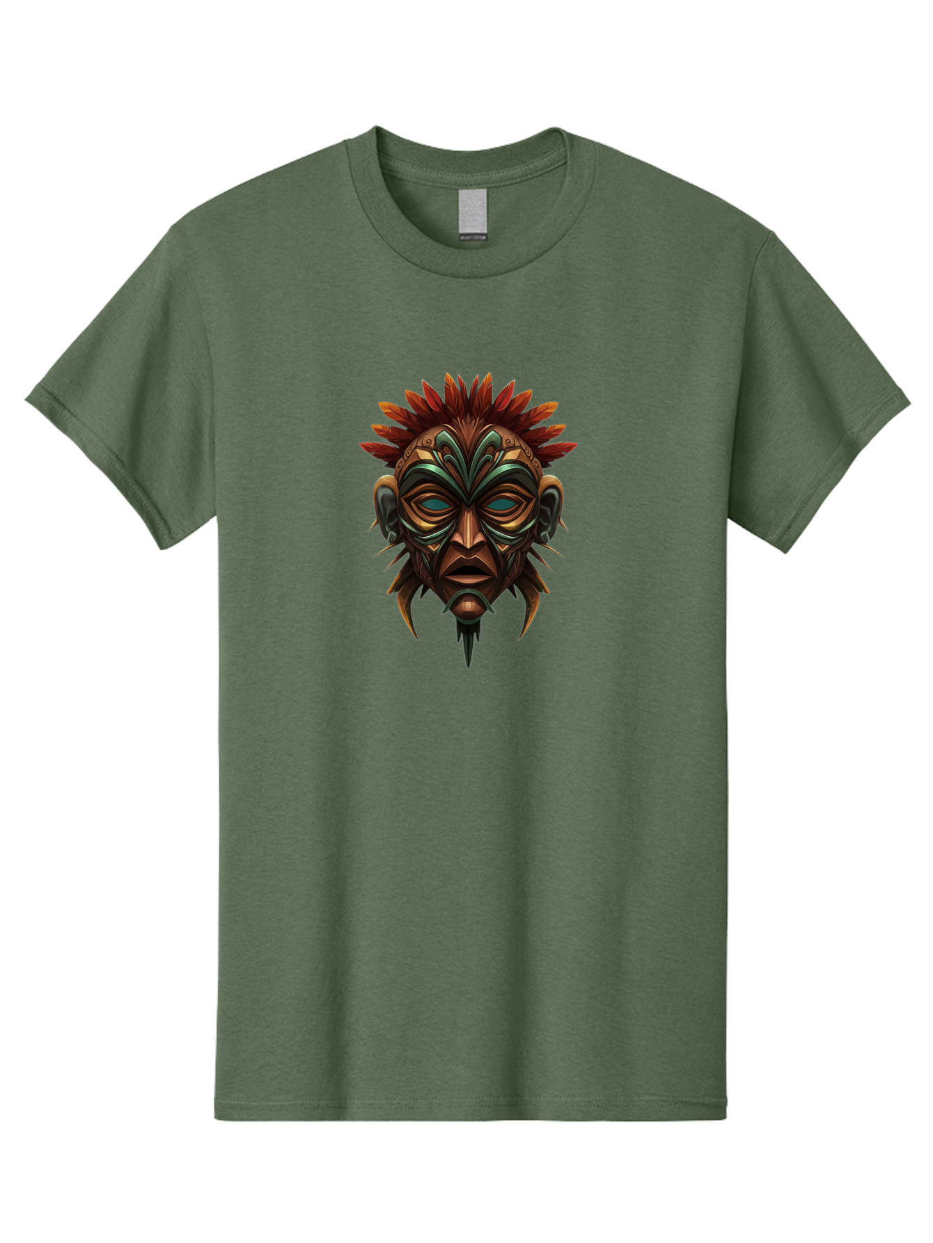 Tribal-Mask Men'S Graphic Tee, 100% Cotton, Comfortable Casual Summer Wear, Machine Washable, Vintage Camera, Old Camera, Antique Camera, Black Camera, Classic Photography, Photography Equipment, Nostalgic Device, Film Camera, Camera Art Bah288