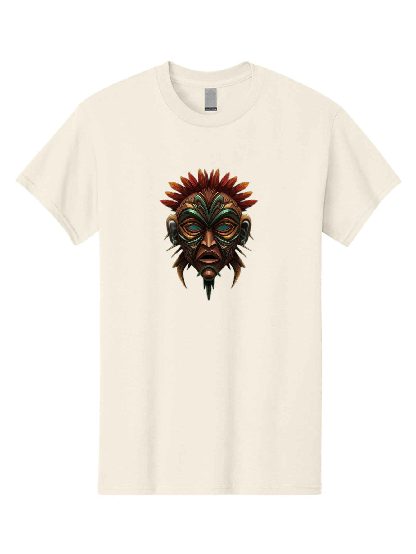 Tribal-Mask Men'S Graphic Tee, 100% Cotton, Comfortable Casual Summer Wear, Machine Washable, Vintage Camera, Old Camera, Antique Camera, Black Camera, Classic Photography, Photography Equipment, Nostalgic Device, Film Camera, Camera Art Bah288