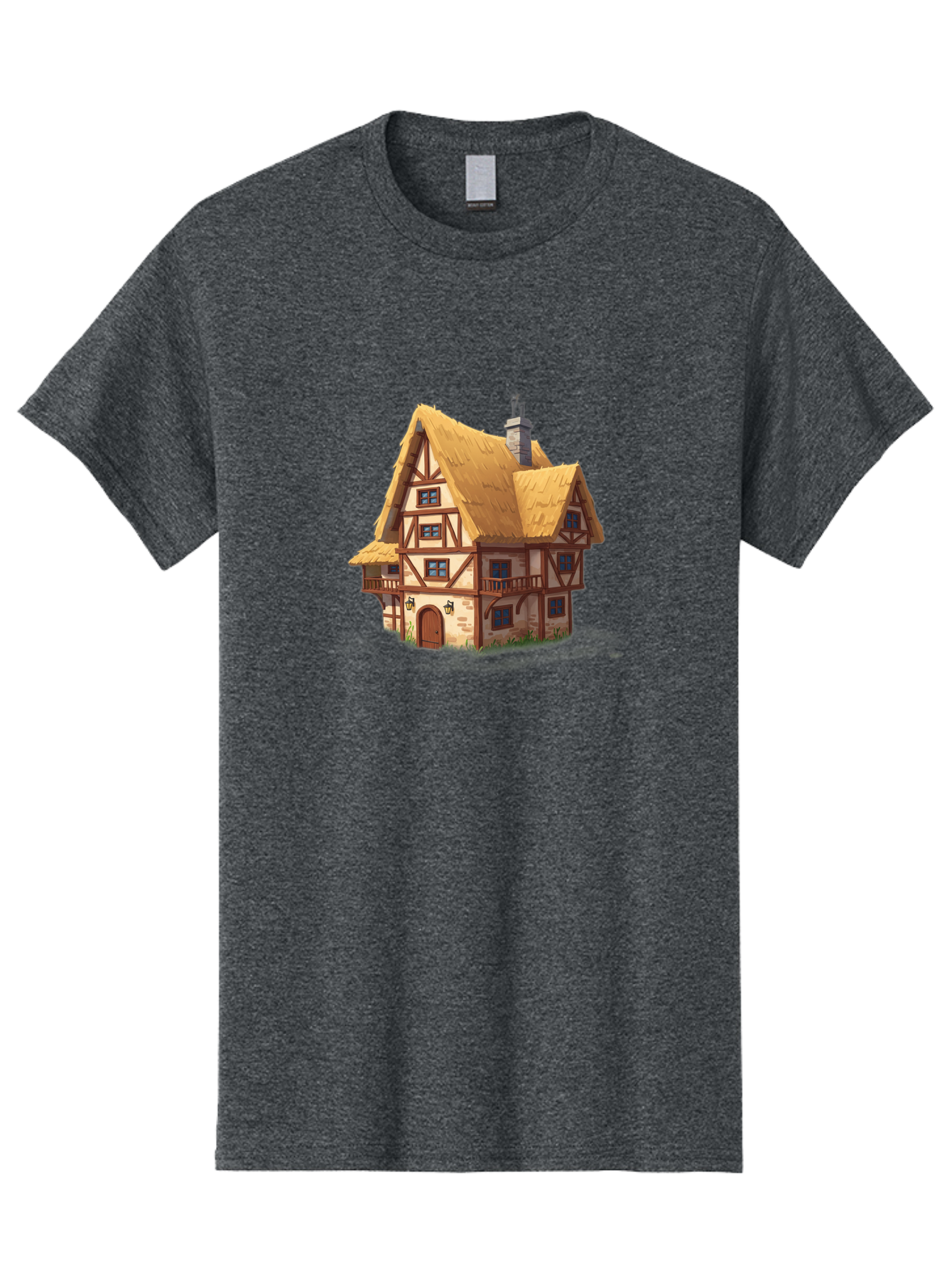 Tudor-Style-House Men'S Graphic Tee, 100% Cotton, Comfortable Casual Summer Wear, Machine Washable, Vintage Camera, Old Camera, Antique Camera, Black Camera, Classic Photography, Photography Equipment, Nostalgic Device, Film Camera, Camera Art Bah295