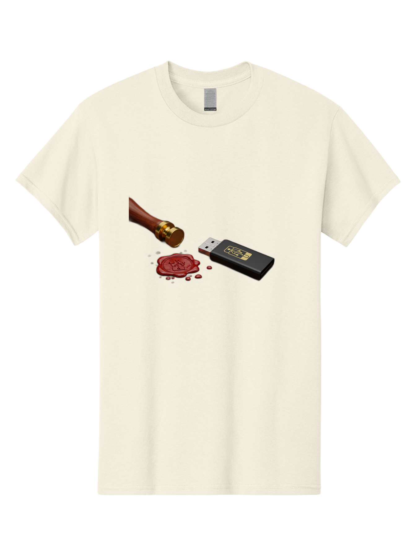 Usb-With-Seal Men'S Graphic Tee, 100% Cotton, Comfortable Casual Summer Wear, Machine Washable, Vintage Camera, Old Camera, Antique Camera, Black Camera, Classic Photography, Photography Equipment, Nostalgic Device, Film Camera, Camera Art Bah308