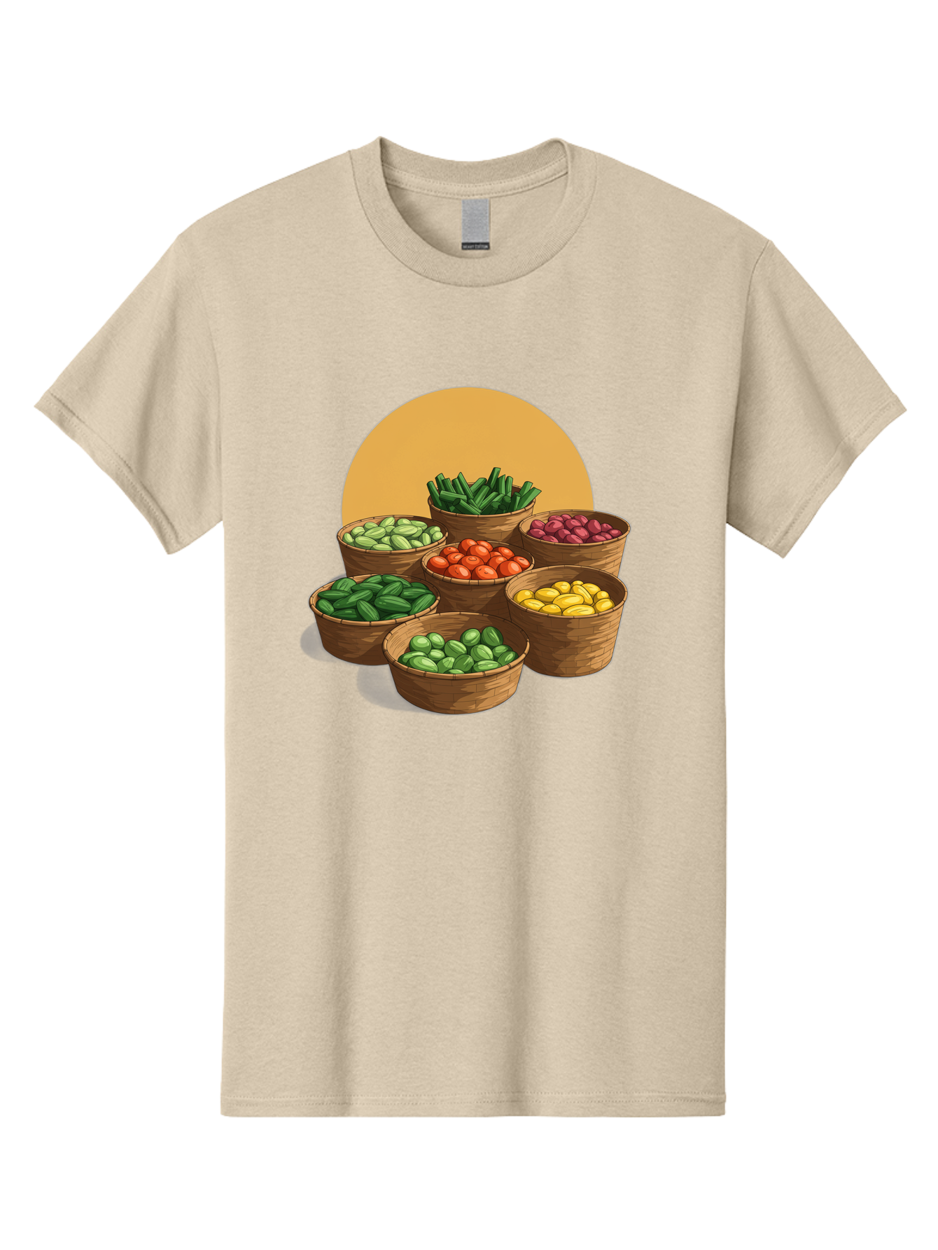 Vegetable-Baskets-1 Men'S Graphic Tee, 100% Cotton, Comfortable Casual Summer Wear, Machine Washable, Vintage Camera, Old Camera, Antique Camera, Black Camera, Classic Photography, Photography Equipment, Nostalgic Device, Film Camera, Bah311