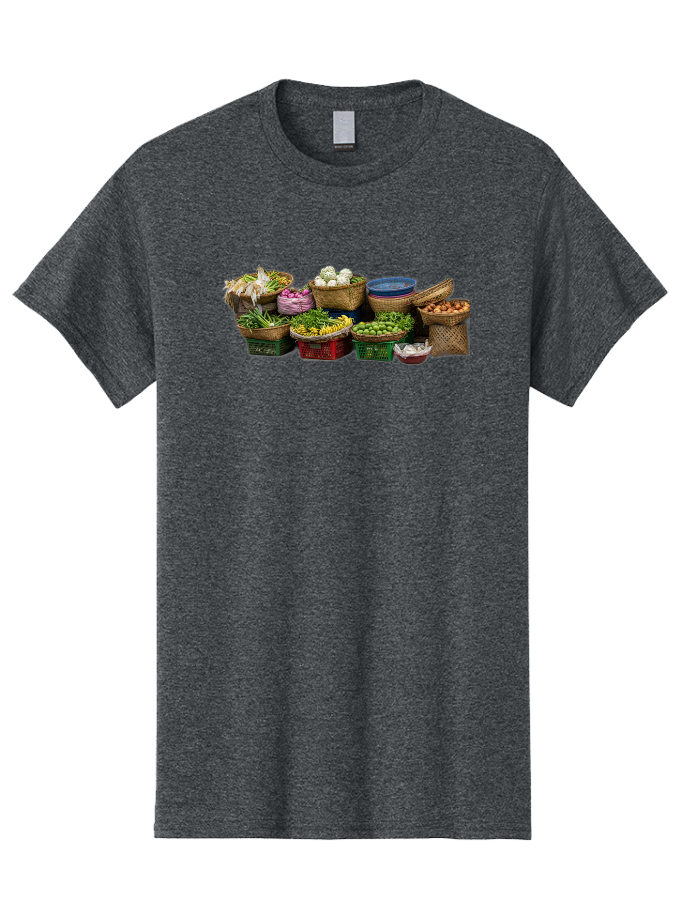Vegetables-In-Baskets Men'S Graphic Tee, 100% Cotton, Comfortable Casual Summer Wear, Machine Washable, Vintage Camera, Old Camera, Antique Camera, Black Camera, Classic Photography, Photography Equipment, Nostalgic Device, Film Camera, Bah314