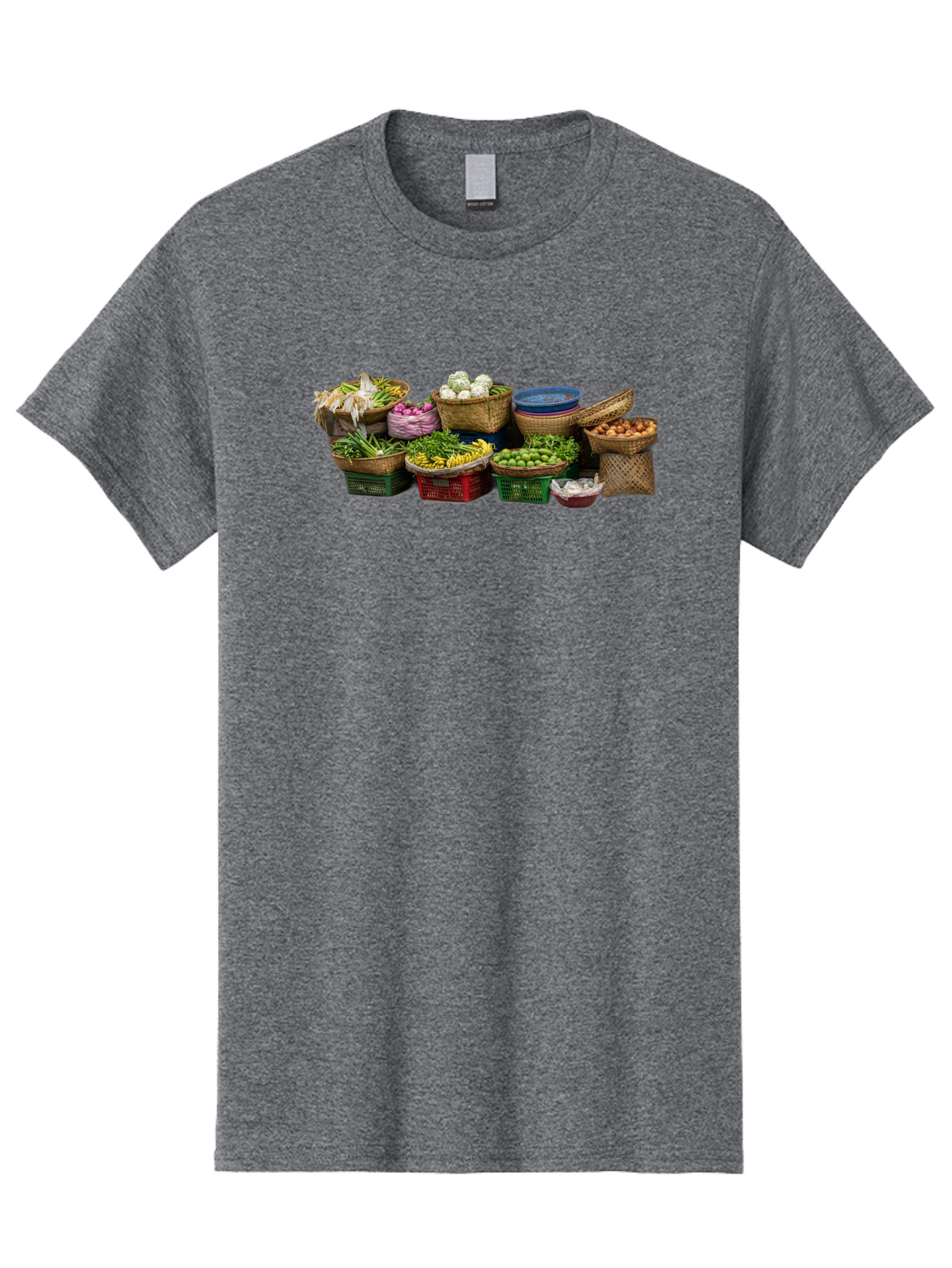 Vegetables-In-Baskets Men'S Graphic Tee, 100% Cotton, Comfortable Casual Summer Wear, Machine Washable, Vintage Camera, Old Camera, Antique Camera, Black Camera, Classic Photography, Photography Equipment, Nostalgic Device, Film Camera, Bah314