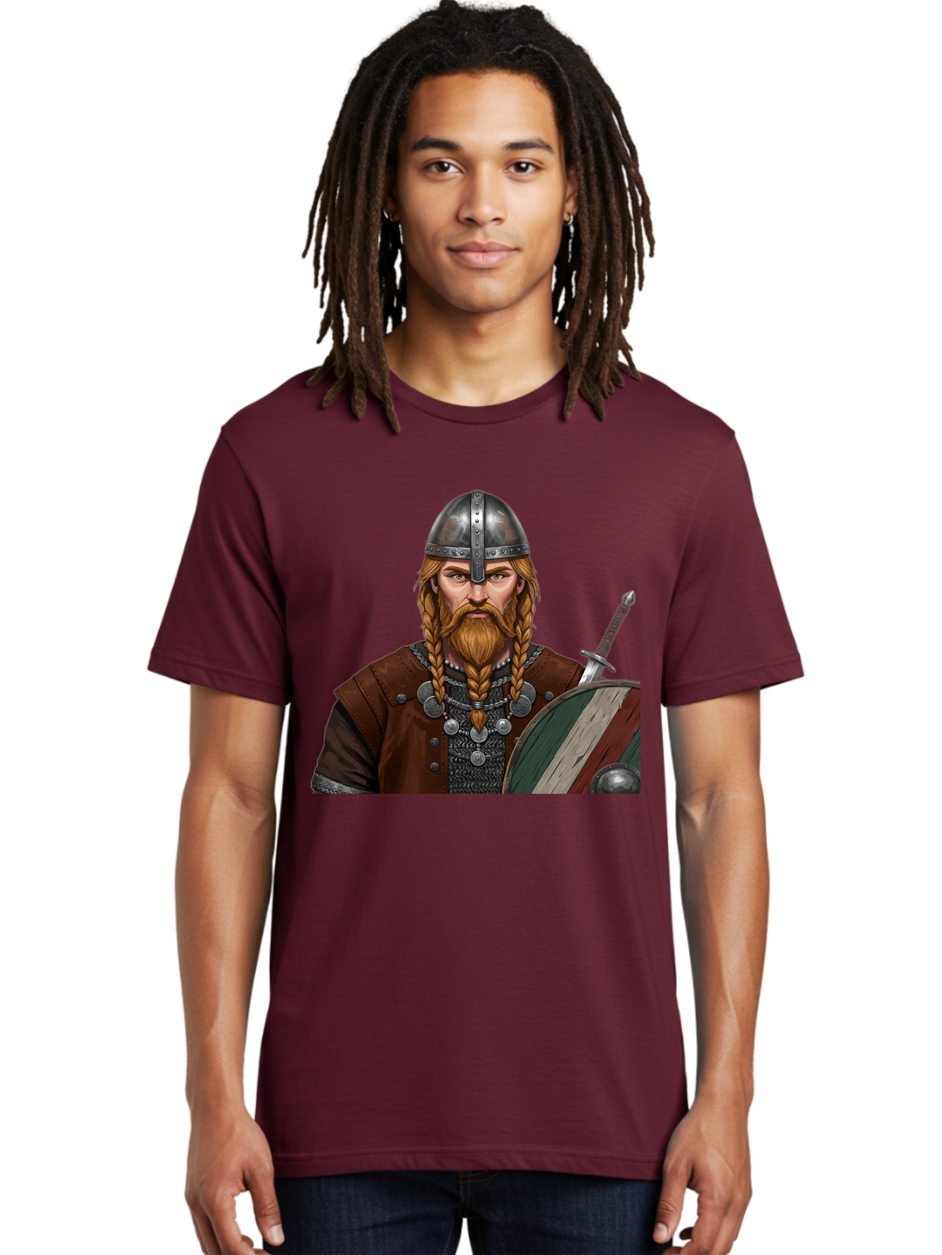 Viking-Warrior-3 Men'S Graphic Tee, 100% Cotton, Comfortable Casual Summer Wear, Machine Washable, Vintage Camera, Old Camera, Antique Camera, Black Camera, Classic Photography, Photography Equipment, Nostalgic Device, Film Camera, Camera Art Bah322