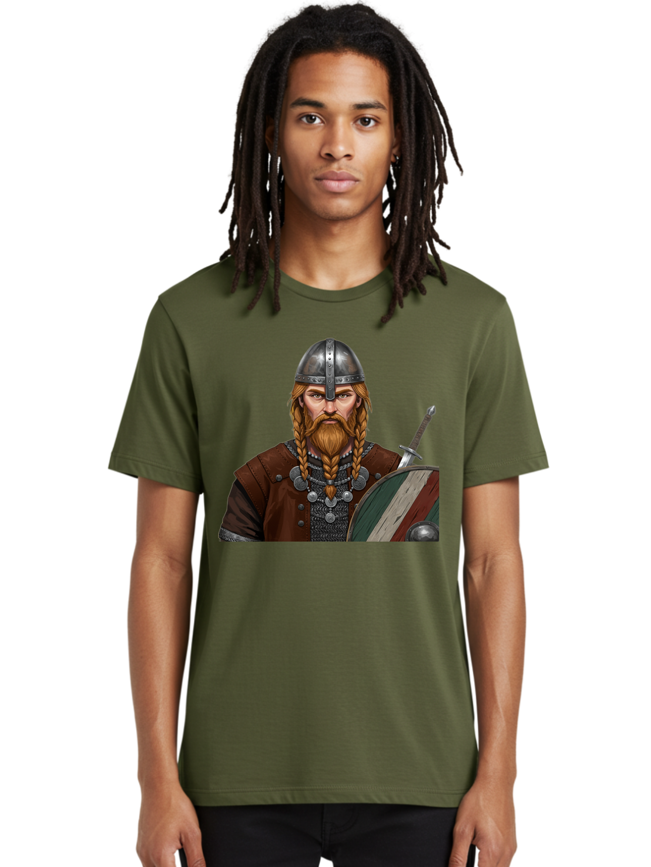 Viking-Warrior-3 Men'S Graphic Tee, 100% Cotton, Comfortable Casual Summer Wear, Machine Washable, Vintage Camera, Old Camera, Antique Camera, Black Camera, Classic Photography, Photography Equipment, Nostalgic Device, Film Camera, Camera Art Bah322