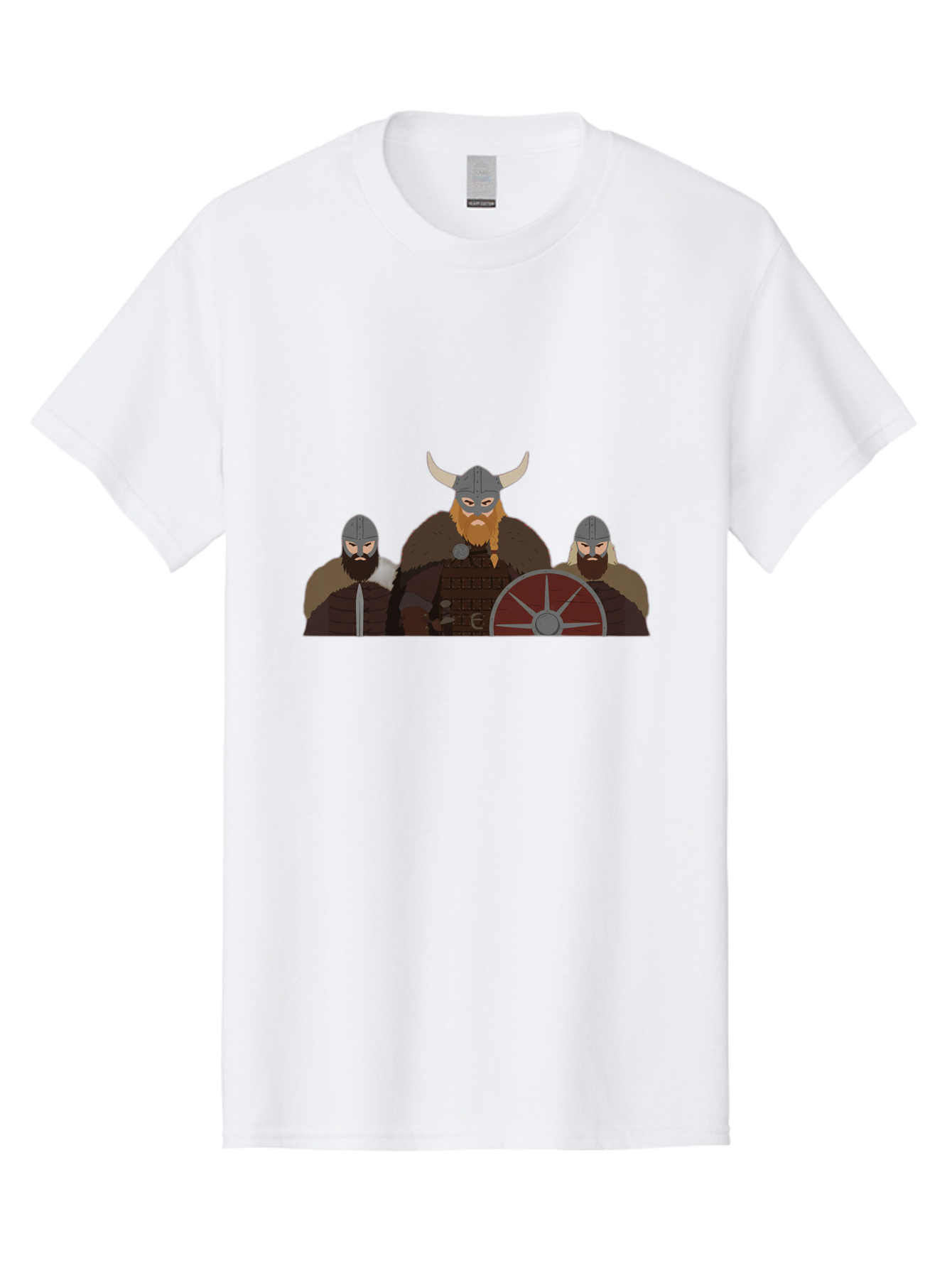 Viking-Warriors-1 Men'S Graphic Tee, 100% Cotton, Comfortable Casual Summer Wear, Machine Washable, Vintage Camera, Old Camera, Antique Camera, Black Camera, Classic Photography, Photography Equipment, Nostalgic Device, Film Camera, Camera Art Bah325