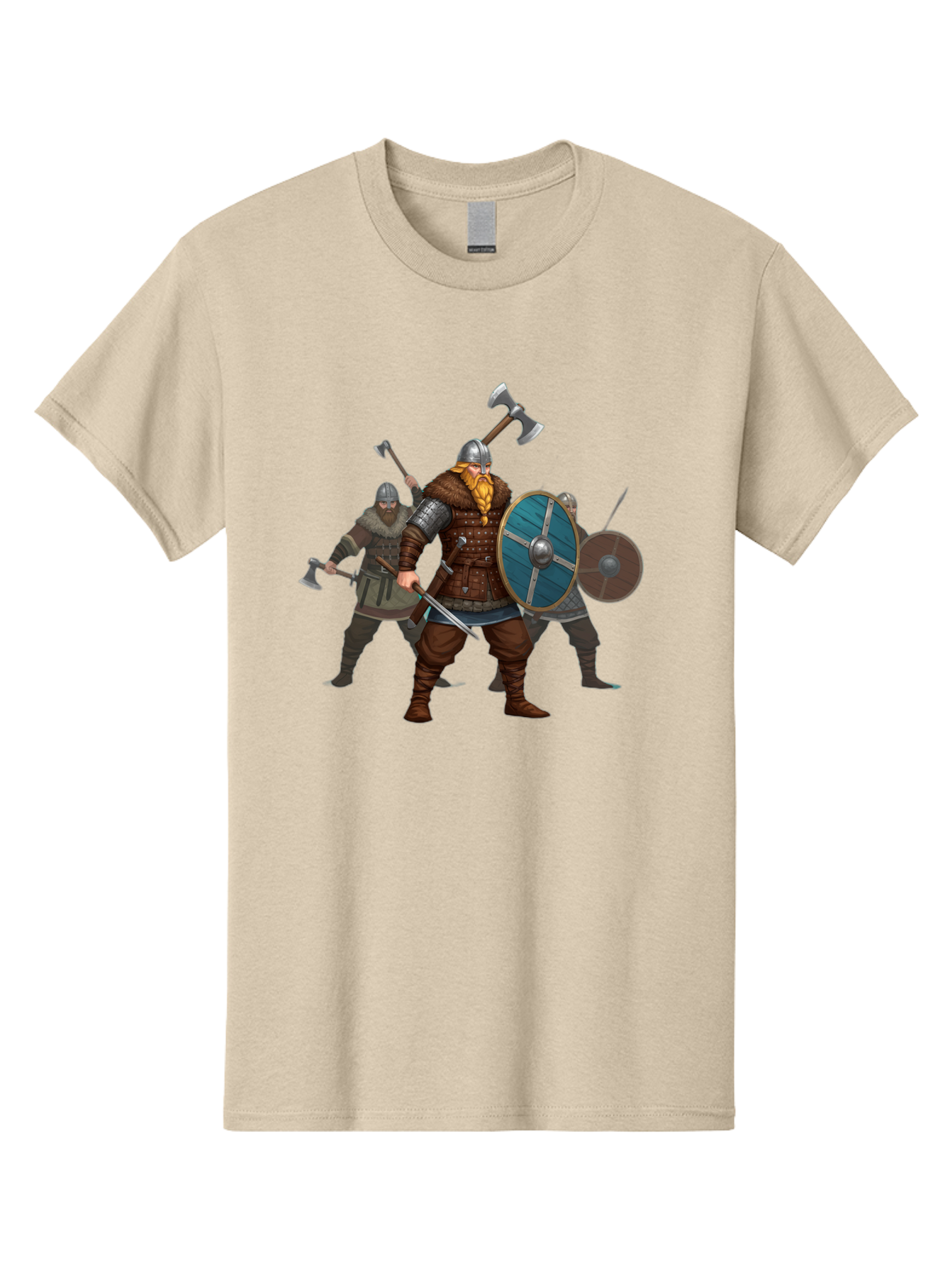 Viking-Warriors-2 Men'S Graphic Tee, 100% Cotton, Comfortable Casual Summer Wear, Machine Washable, Vintage Camera, Old Camera, Antique Camera, Black Camera, Classic Photography, Photography Equipment, Nostalgic Device, Film Camera, Camera Art Bah330