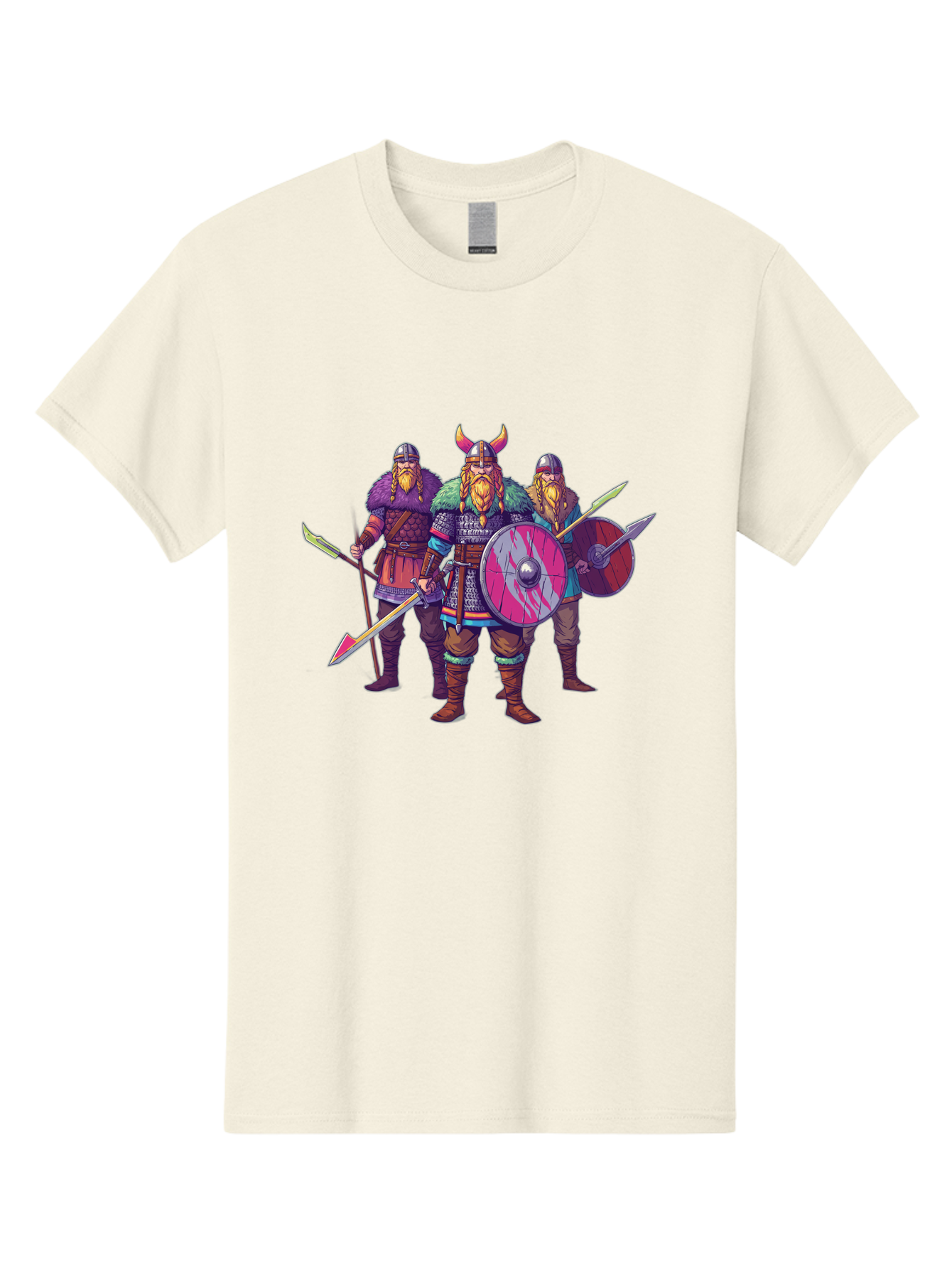 Viking-Warriors-6 Men'S Graphic Tee, 100% Cotton, Comfortable Casual Summer Wear, Machine Washable, Vintage Camera, Old Camera, Antique Camera, Black Camera, Classic Photography, Photography Equipment, Nostalgic Device, Film Camera, Camera Art Bah334