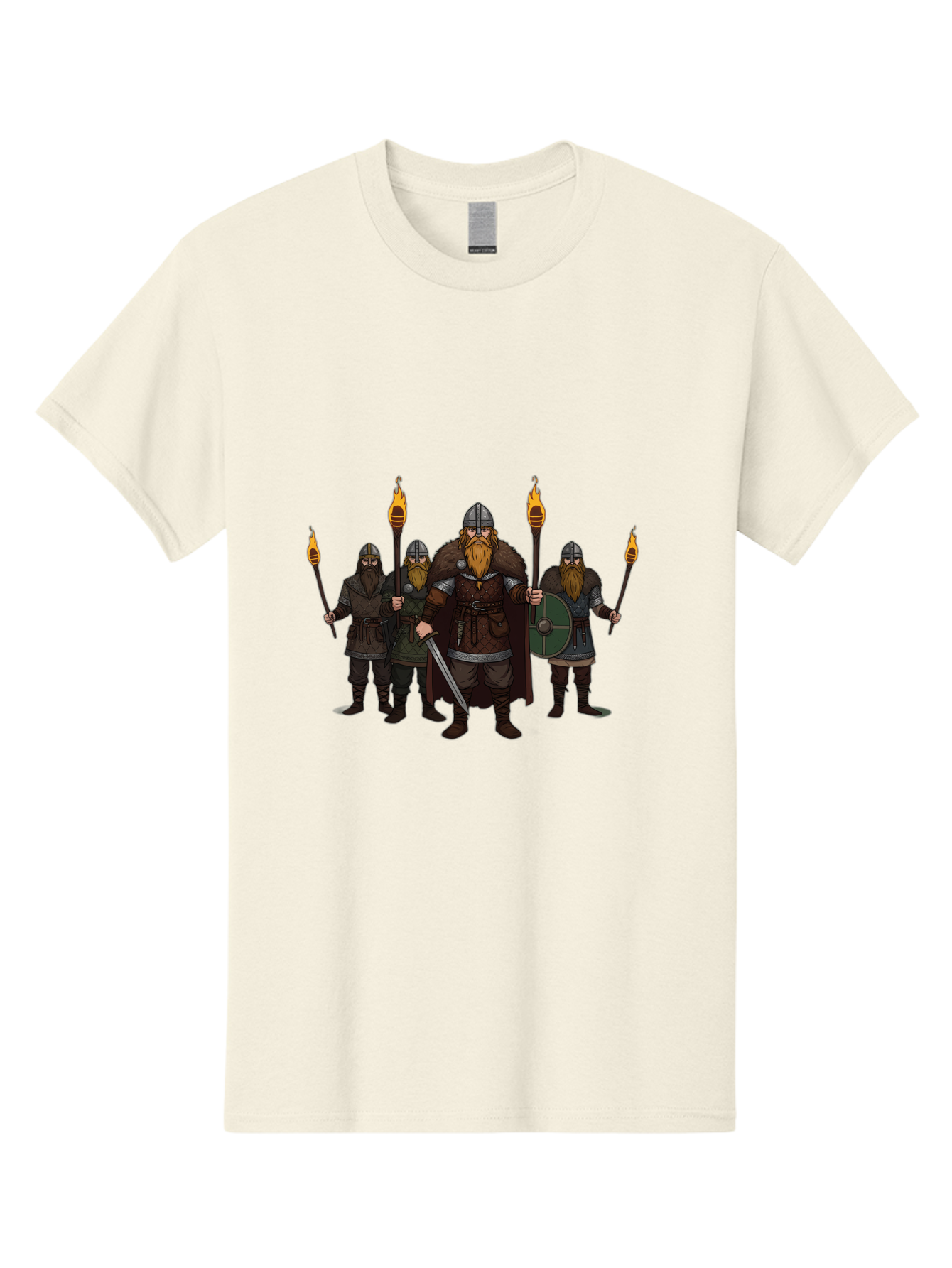 Viking-Warriors-7 Men'S Graphic Tee, 100% Cotton, Comfortable Casual Summer Wear, Machine Washable, Vintage Camera, Old Camera, Antique Camera, Black Camera, Classic Photography, Photography Equipment, Nostalgic Device, Film Camera, Camera Art Bah335