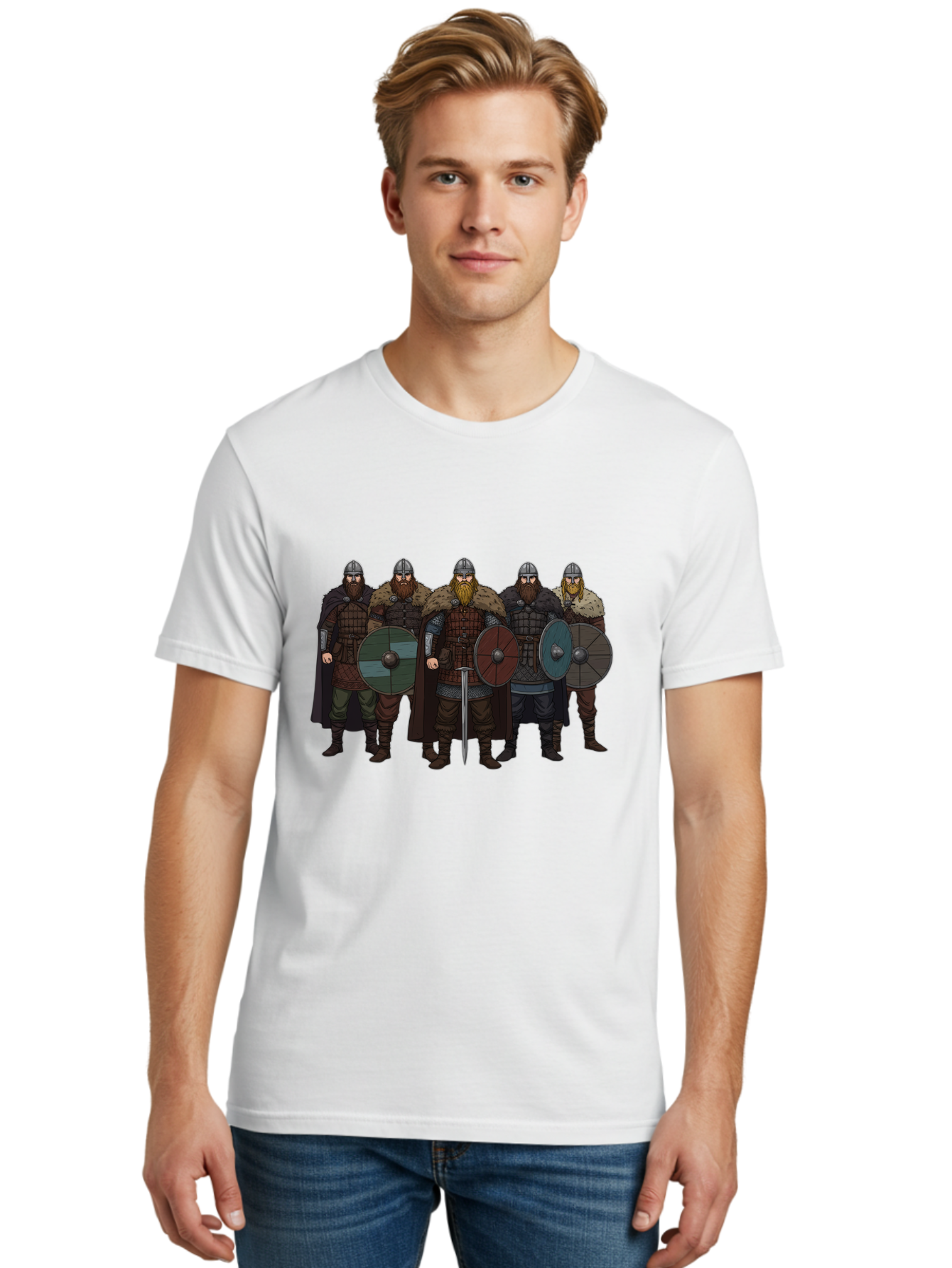 Viking-Warriors Men'S Graphic Tee, 100% Cotton, Comfortable Casual Summer Wear, Machine Washable, Vintage Camera, Old Camera, Antique Camera, Black Camera, Classic Photography, Photography Equipment, Nostalgic Device, Film Camera, Camera Art Bah338