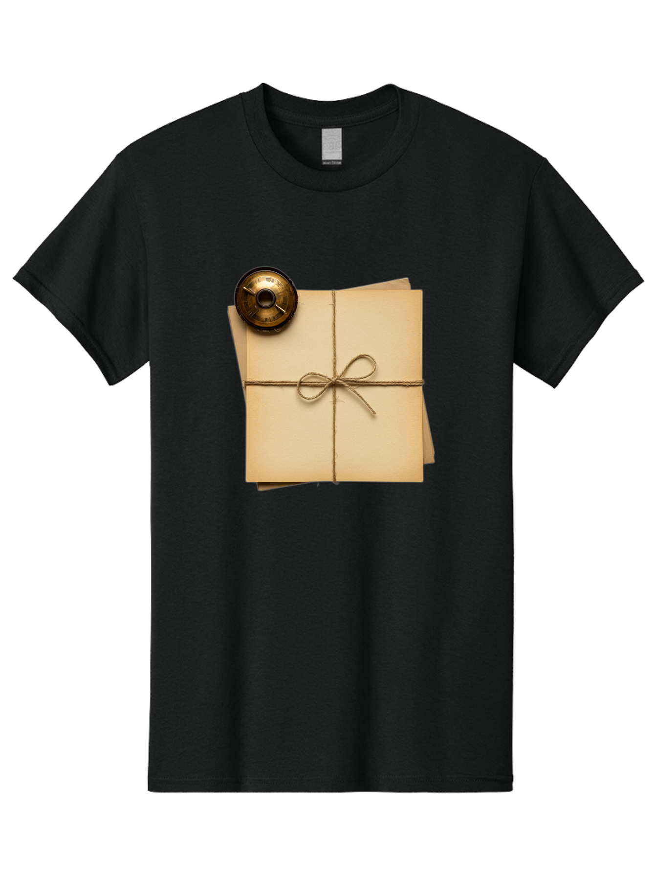 Vintage-Letters Men'S Graphic Tee, 100% Cotton, Comfortable Casual Summer Wear, Machine Washable, Vintage Camera, Old Camera, Antique Camera, Black Camera, Classic Photography, Photography Equipment, Nostalgic Device, Film Camera, Camera Art Bah344