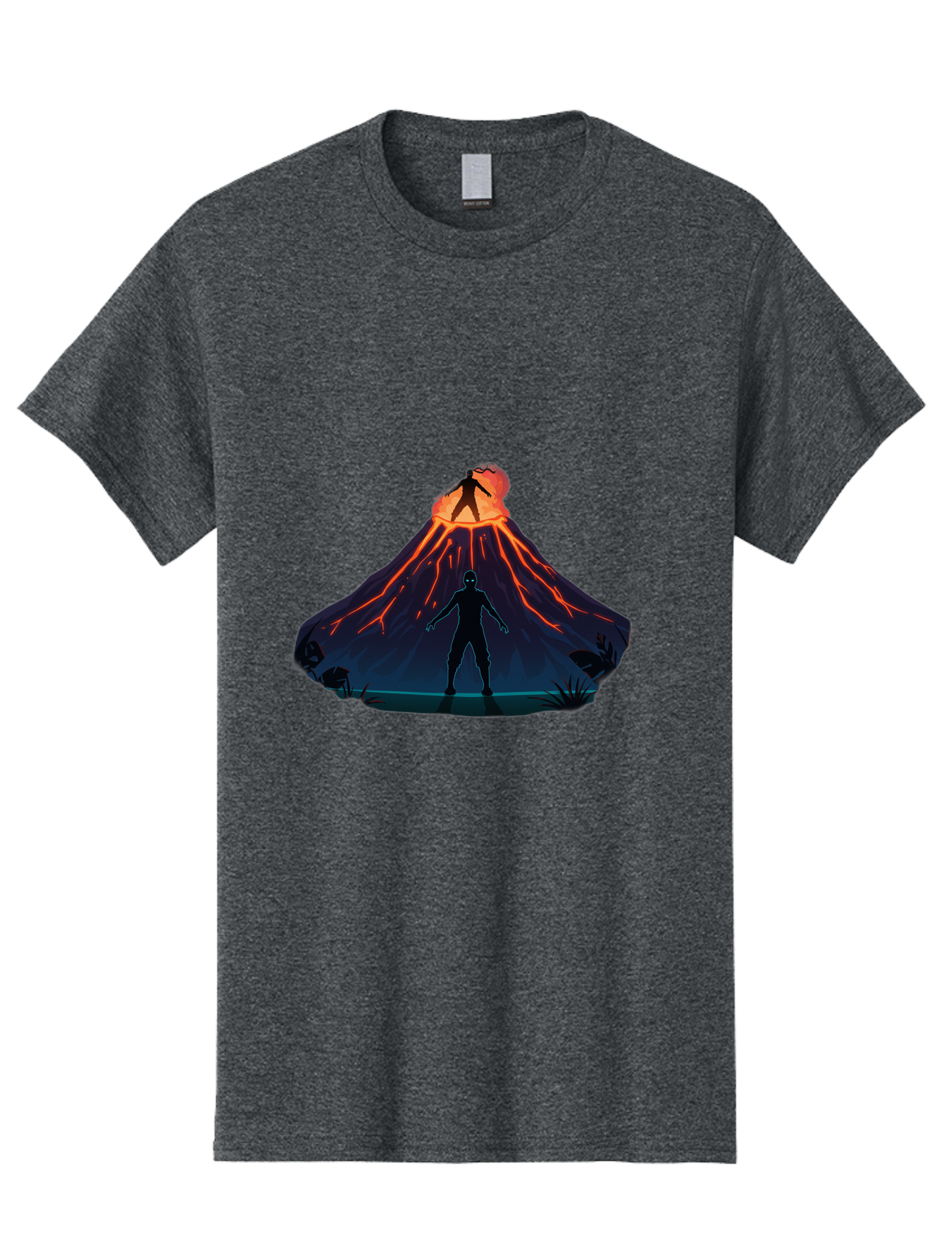 Volcano-Eruption Men'S Graphic Tee, 100% Cotton, Comfortable Casual Summer Wear, Machine Washable, Vintage Camera, Old Camera, Antique Camera, Black Camera, Classic Photography, Photography Equipment, Nostalgic Device, Film Camera, Camera Art Bah351
