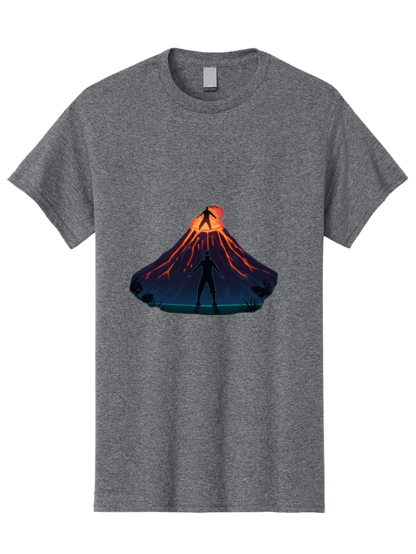 Volcano-Eruption Men'S Graphic Tee, 100% Cotton, Comfortable Casual Summer Wear, Machine Washable, Vintage Camera, Old Camera, Antique Camera, Black Camera, Classic Photography, Photography Equipment, Nostalgic Device, Film Camera, Camera Art Bah351