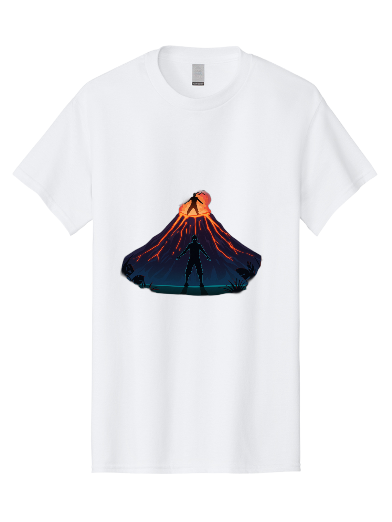 Volcano-Eruption Men'S Graphic Tee, 100% Cotton, Comfortable Casual Summer Wear, Machine Washable, Vintage Camera, Old Camera, Antique Camera, Black Camera, Classic Photography, Photography Equipment, Nostalgic Device, Film Camera, Camera Art Bah351