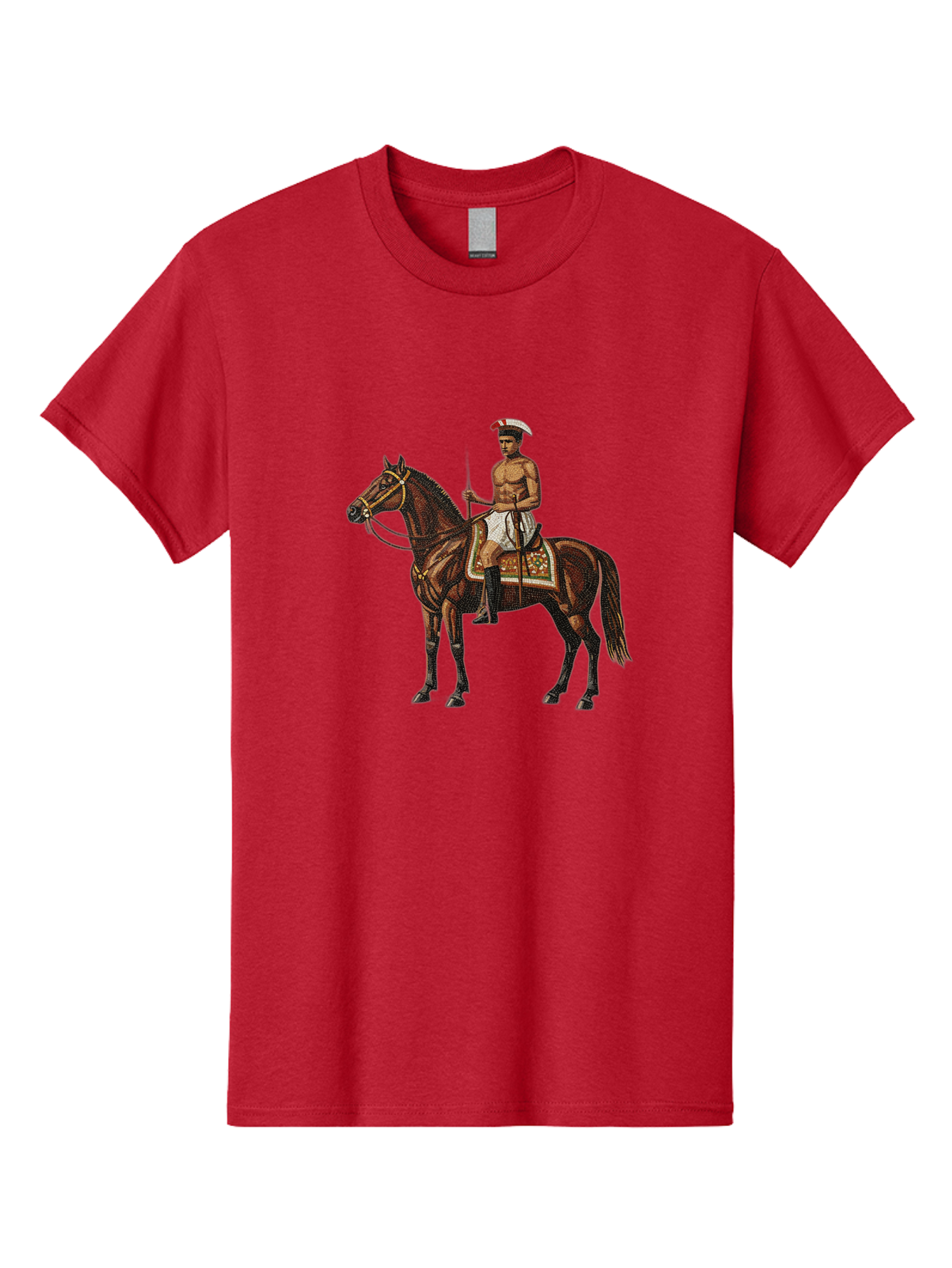 Warrior-On-Horse Men'S Graphic Tee, 100% Cotton, Comfortable Casual Summer Wear, Machine Washable, Vintage Camera, Old Camera, Antique Camera, Black Camera, Classic Photography, Photography Equipment, Nostalgic Device, Film Camera, Camera Art Bah355